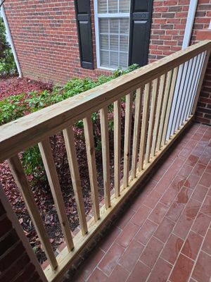 Porch Railing Match & Repair