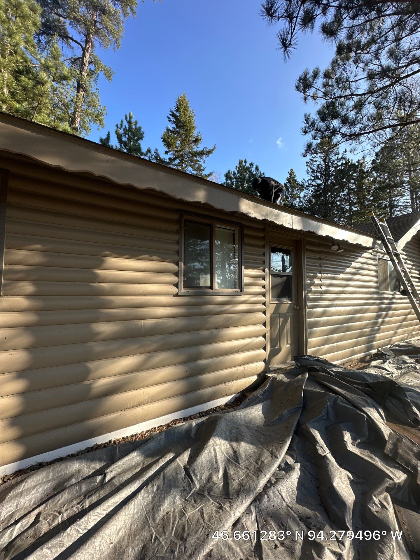 Project in Pequot Lakes by CoMitted 365 Roofing & Exteriors 