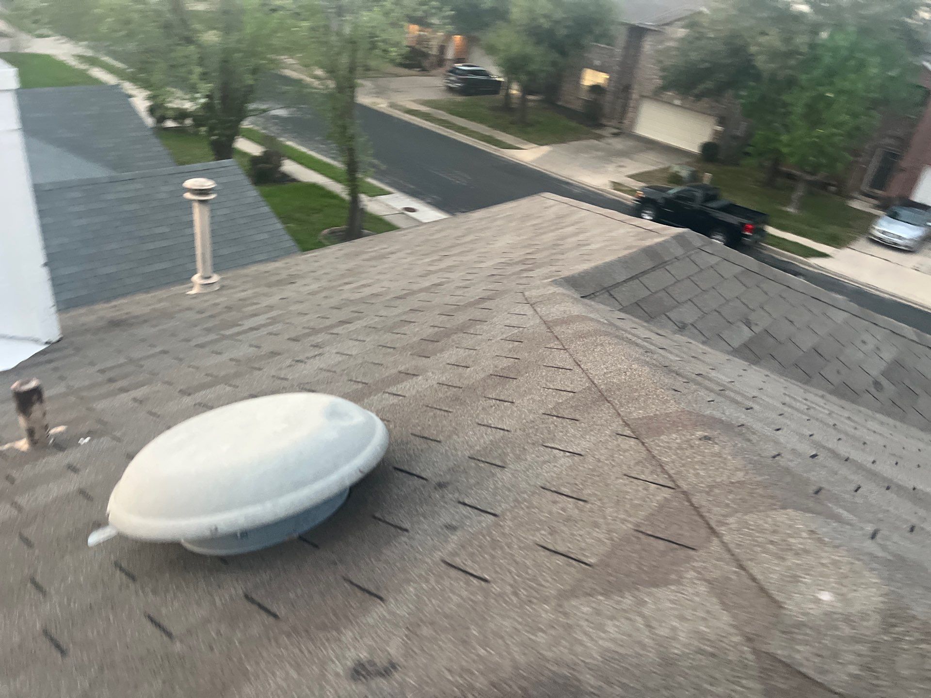 GAF Timberline HDZ Roofing Replacement and Fascia Restoration in Round Rock by Caliber Restoration LLC
