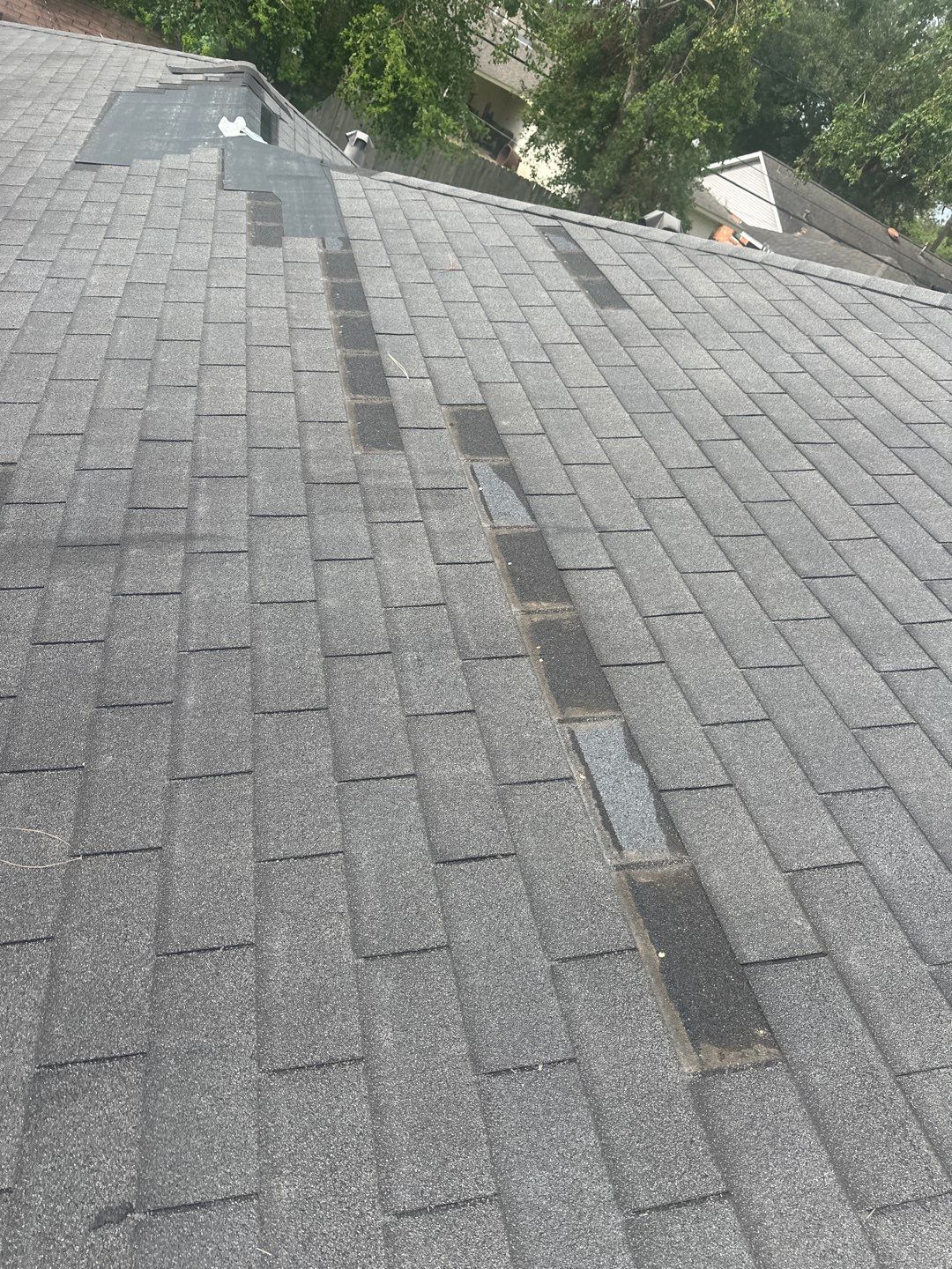 Hail Damage using Owen's Corning Duration (Lifetime) Shingles by Roof Repair Company