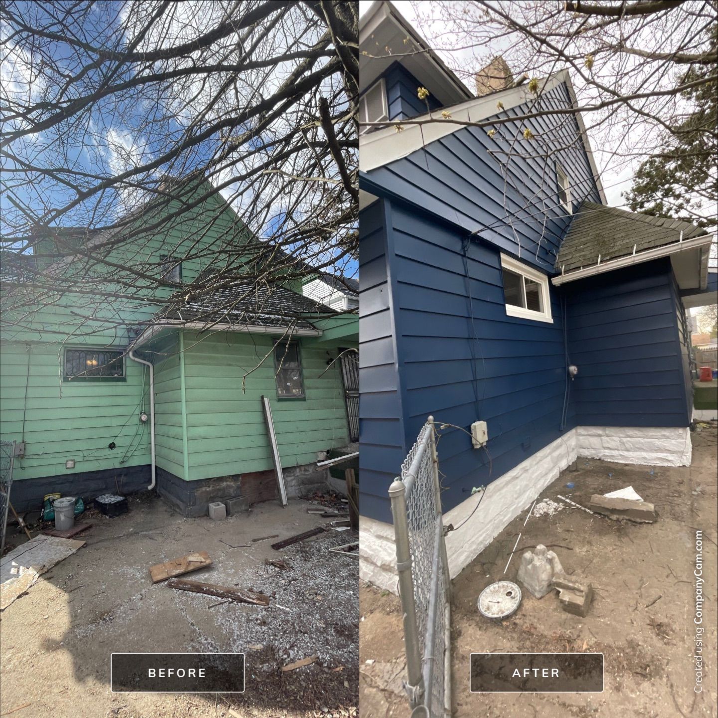Exterior Painting using Benjamin Moore Element Guard by Callaway Contracting LLC