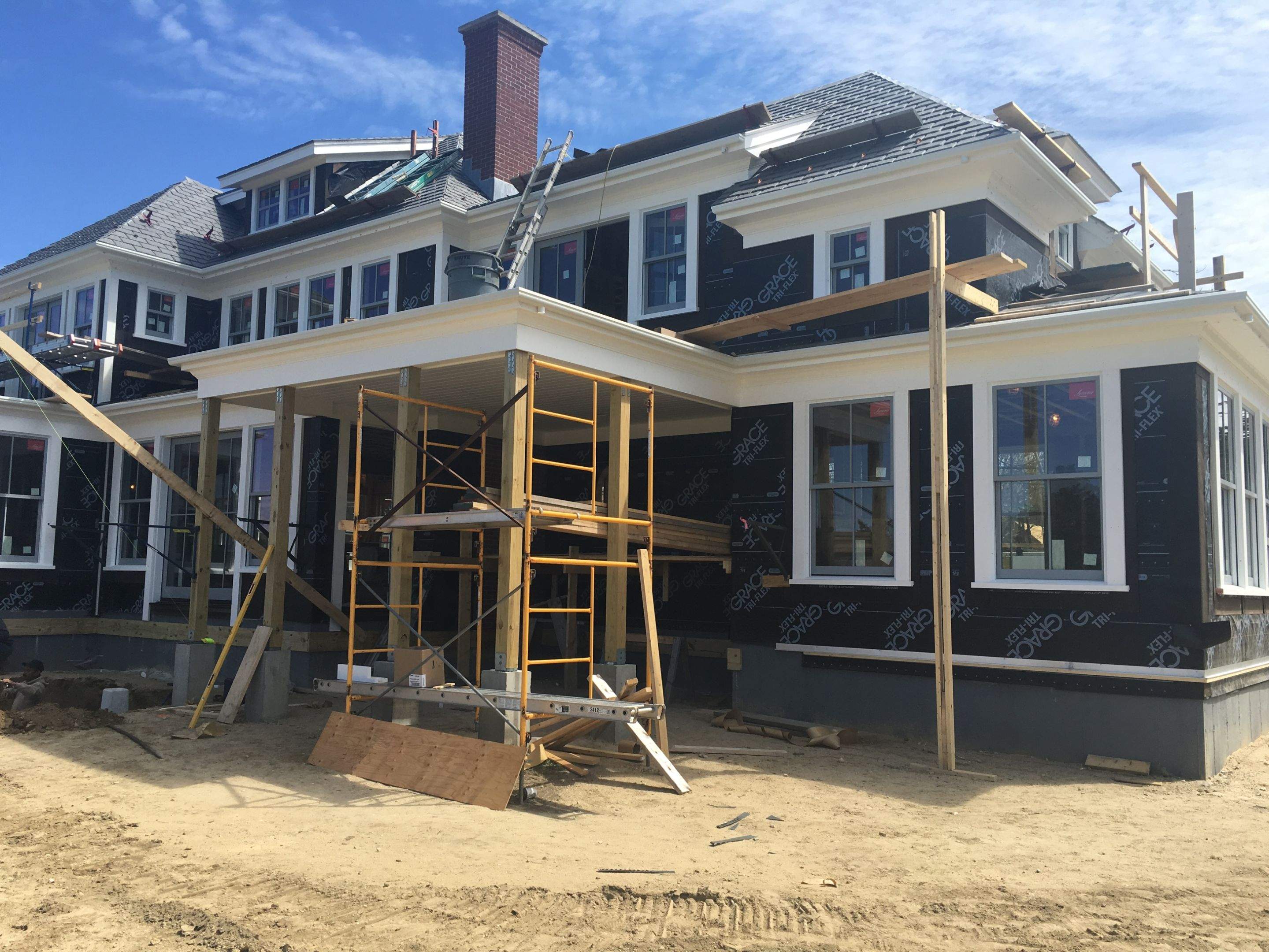 New Fiberglass Gutter System Installed in Falmouth, MA by Gutter Pro by Gutter Pro Enterprises