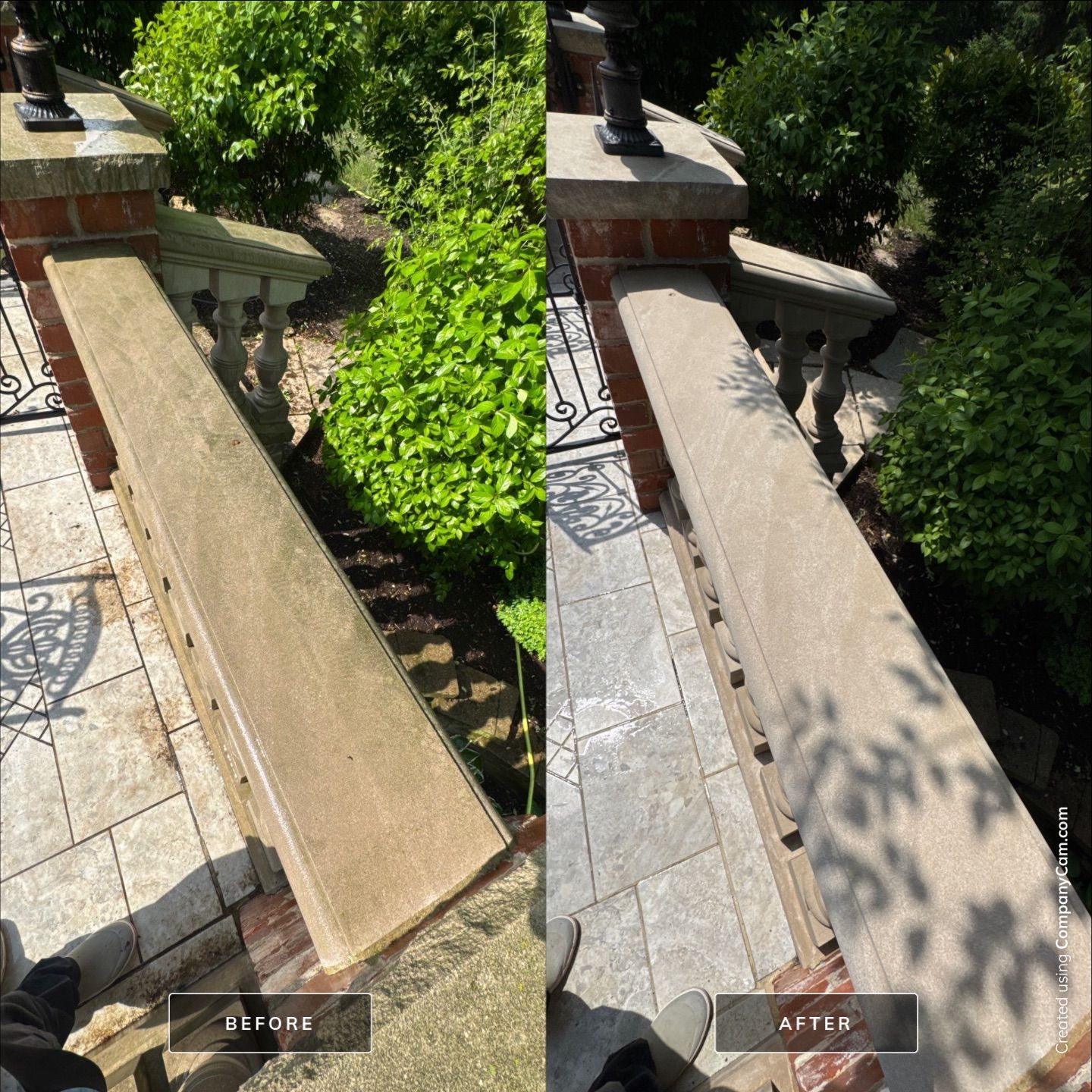 Project in Crystal Lake by Simmons Power & Soft Washing