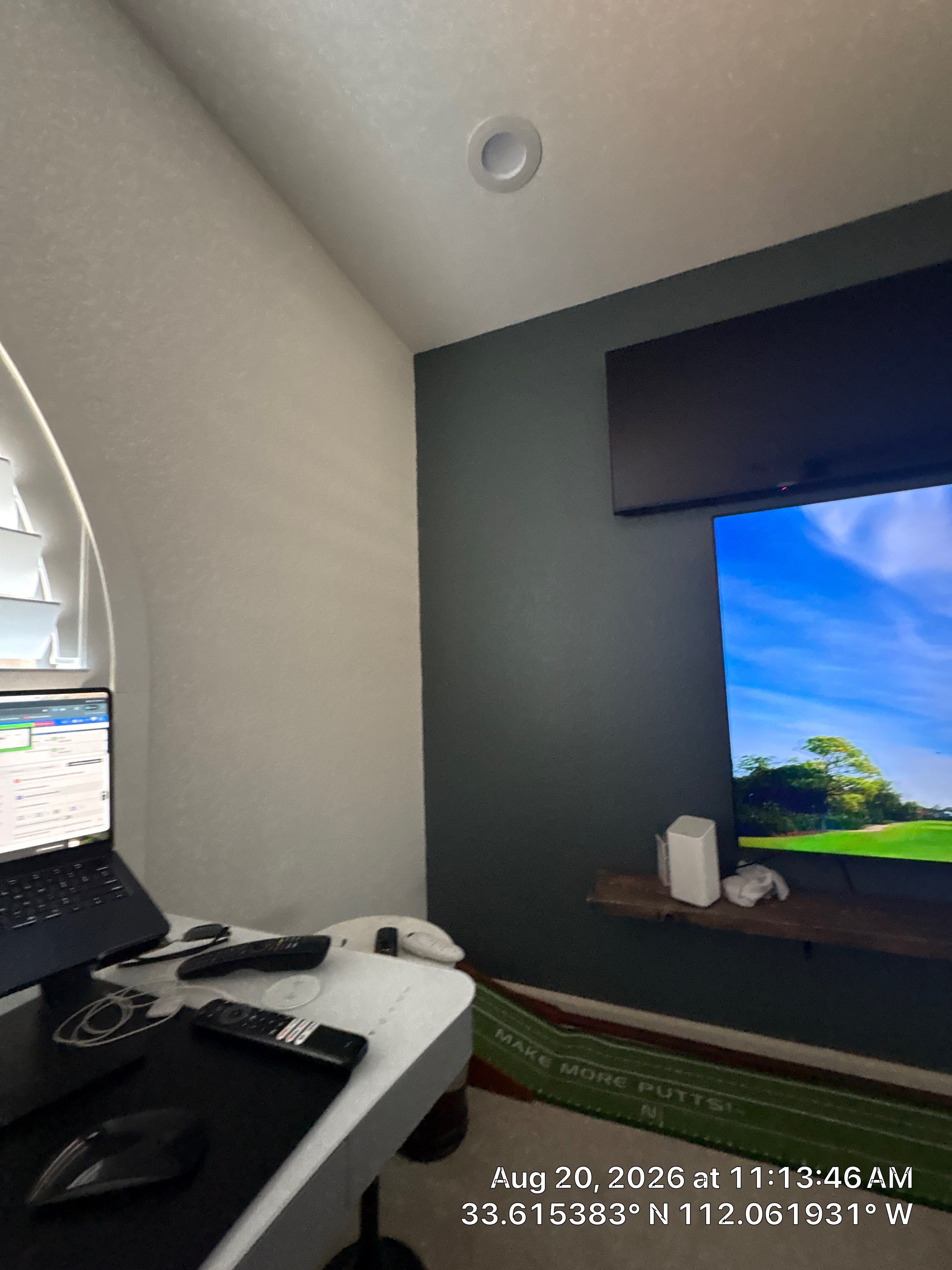 Interior Home Office Refresh with Custom Accent Wall in Phoenix by CompanyCam Sales Demo
