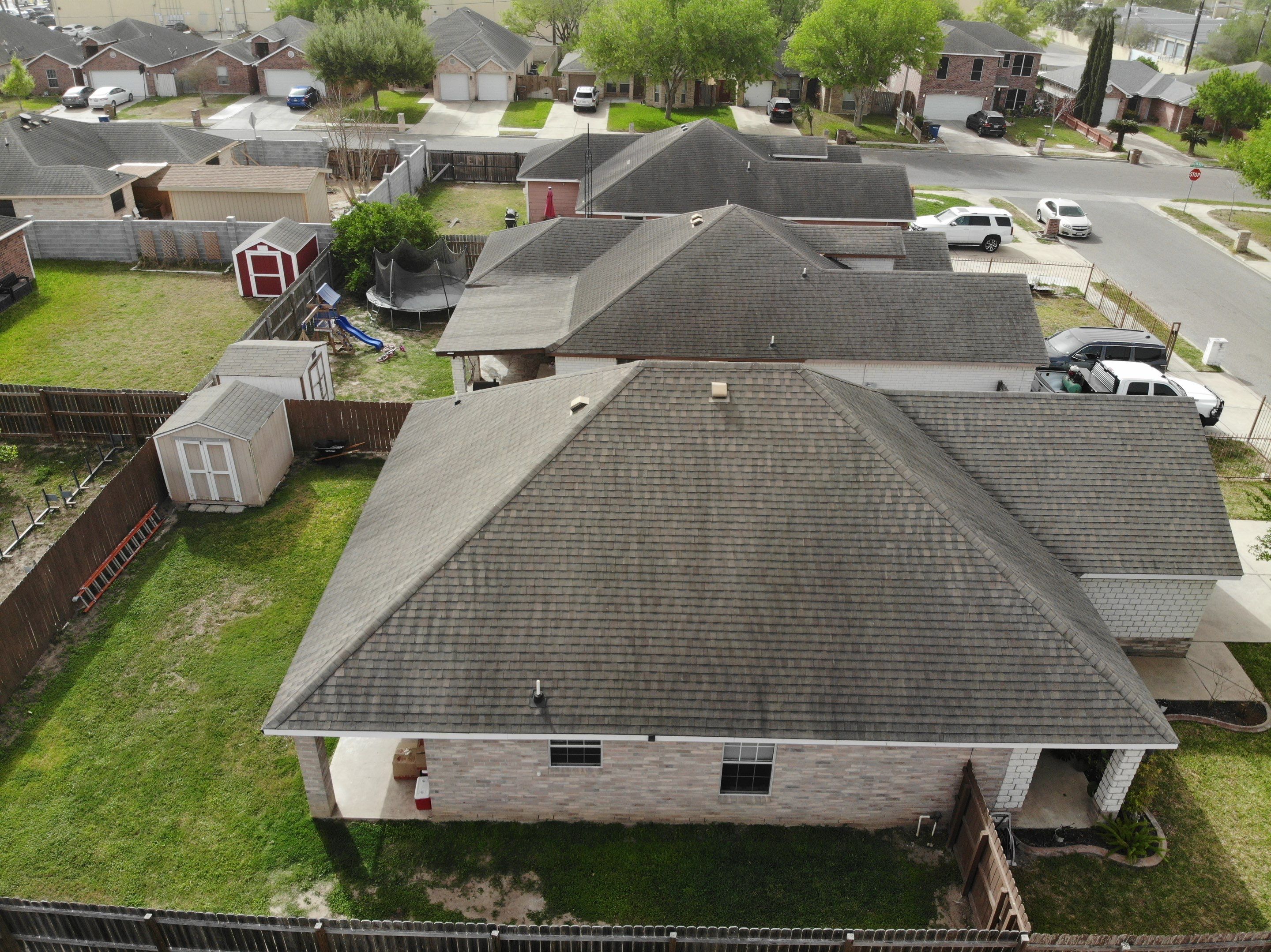 Shingle Roof Replacement Project  by Bison Roofing  