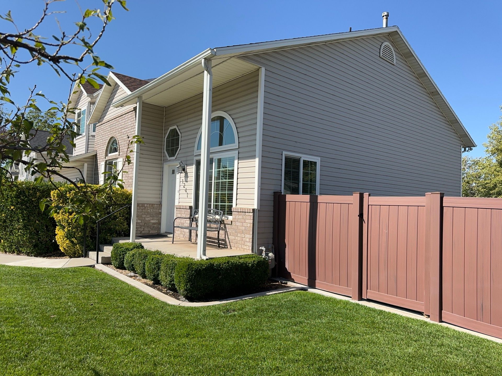 Orem | Complete Vinyl Siding Upgrade & Gutters | Pebblestone Clay by Ideal Siding Utah