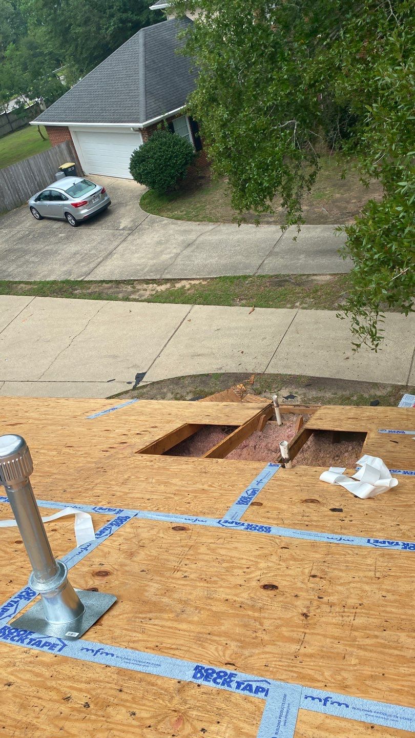 Residential Roofing Installation using Roof Replacement by American Roofing & Construction LLC