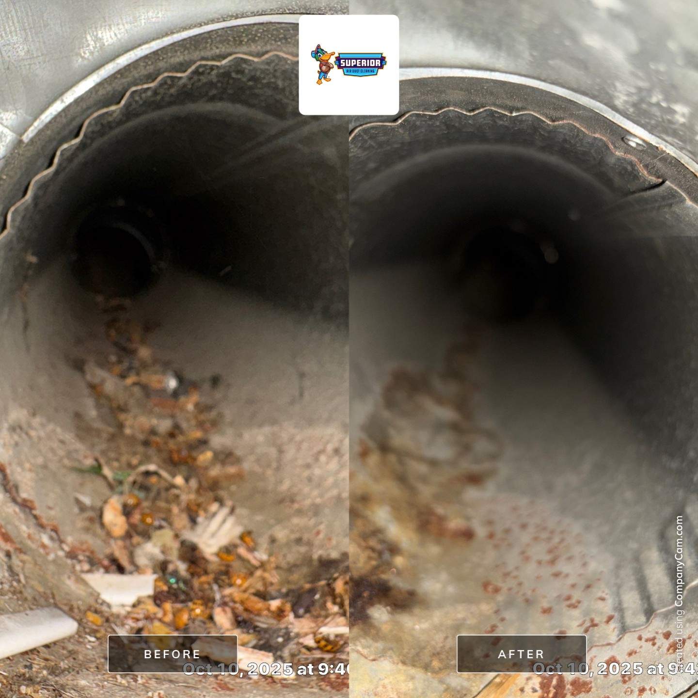 Air Duct Cleaning With a Vacuum Truck in Hubbard, OH by Superior Air Duct Cleaning