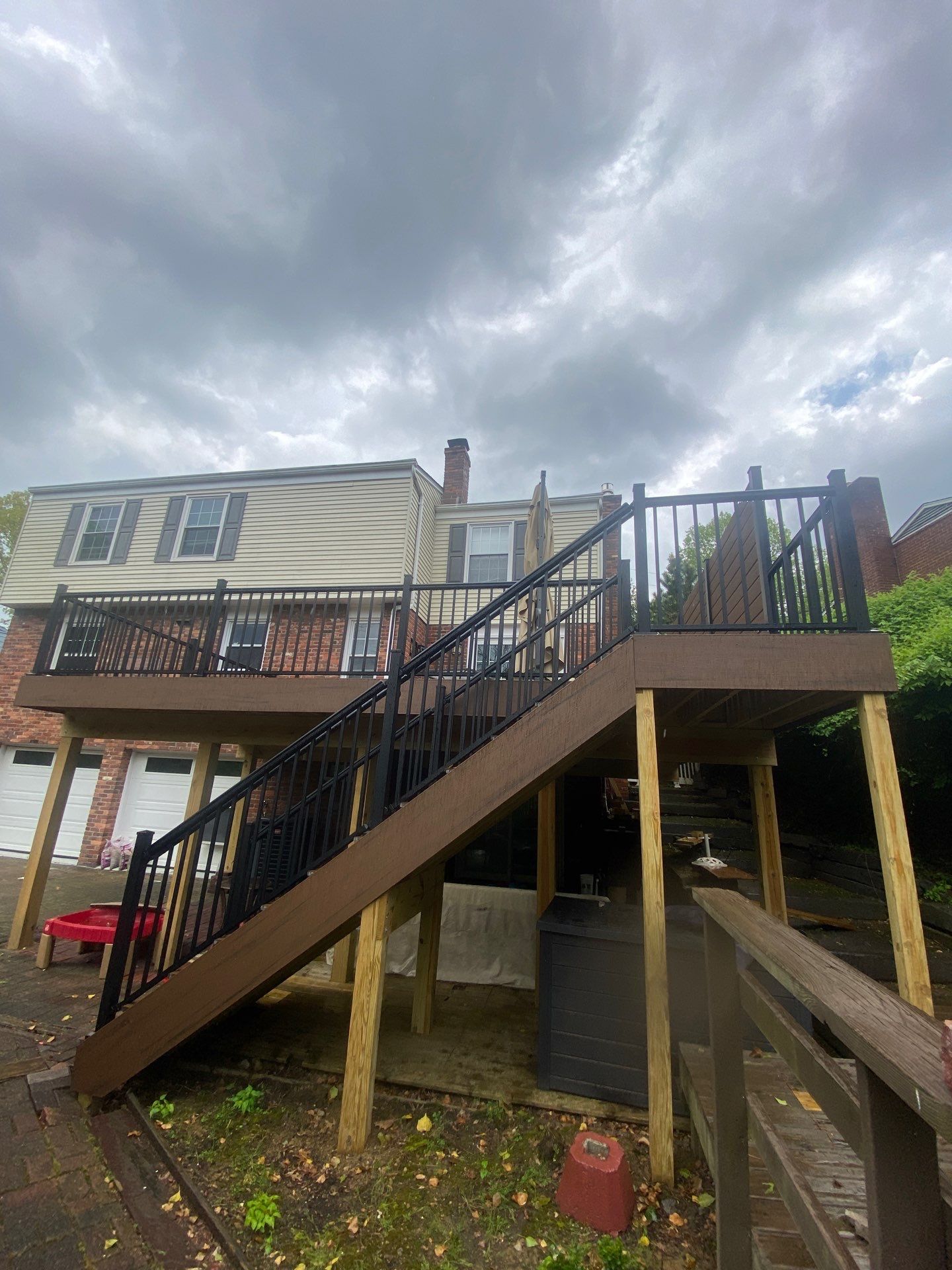 Low-Slope EPDM Rubber Roof Construction in Pittsburgh by Cousins Roofing Siding & Decks