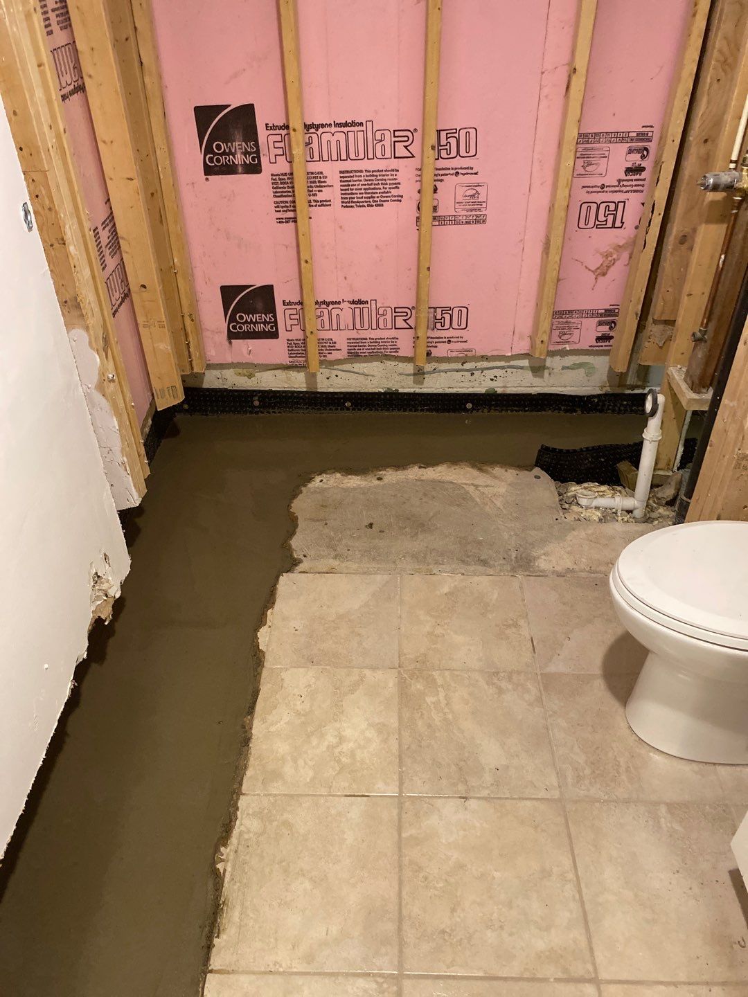 Stillwater Remodel by Waterproofing Northeast