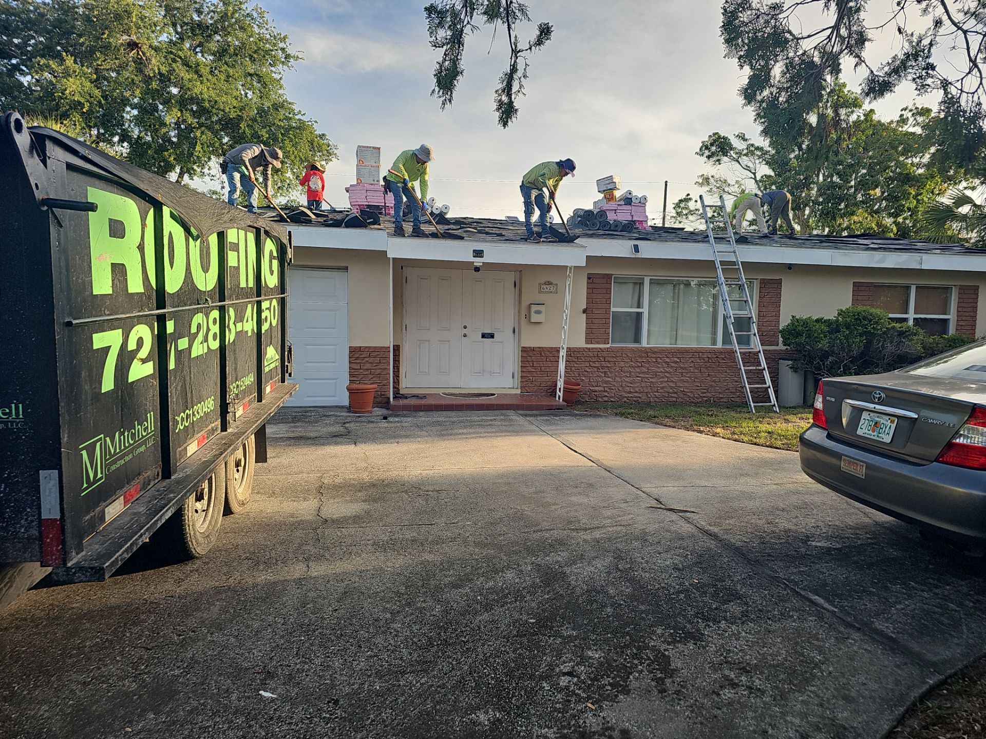 Project in St. Petersburg 33710 by Mitchell Roofing Company LLC 