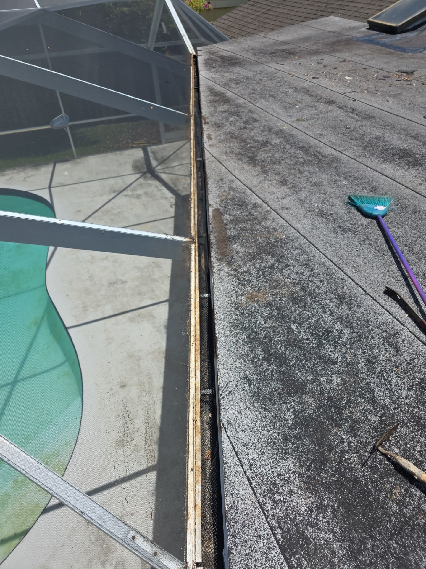 REPLACE NON APPROVED SKYLIGHT ALONG WITH CLOGED GUTTER by Morton Roofing, Inc.