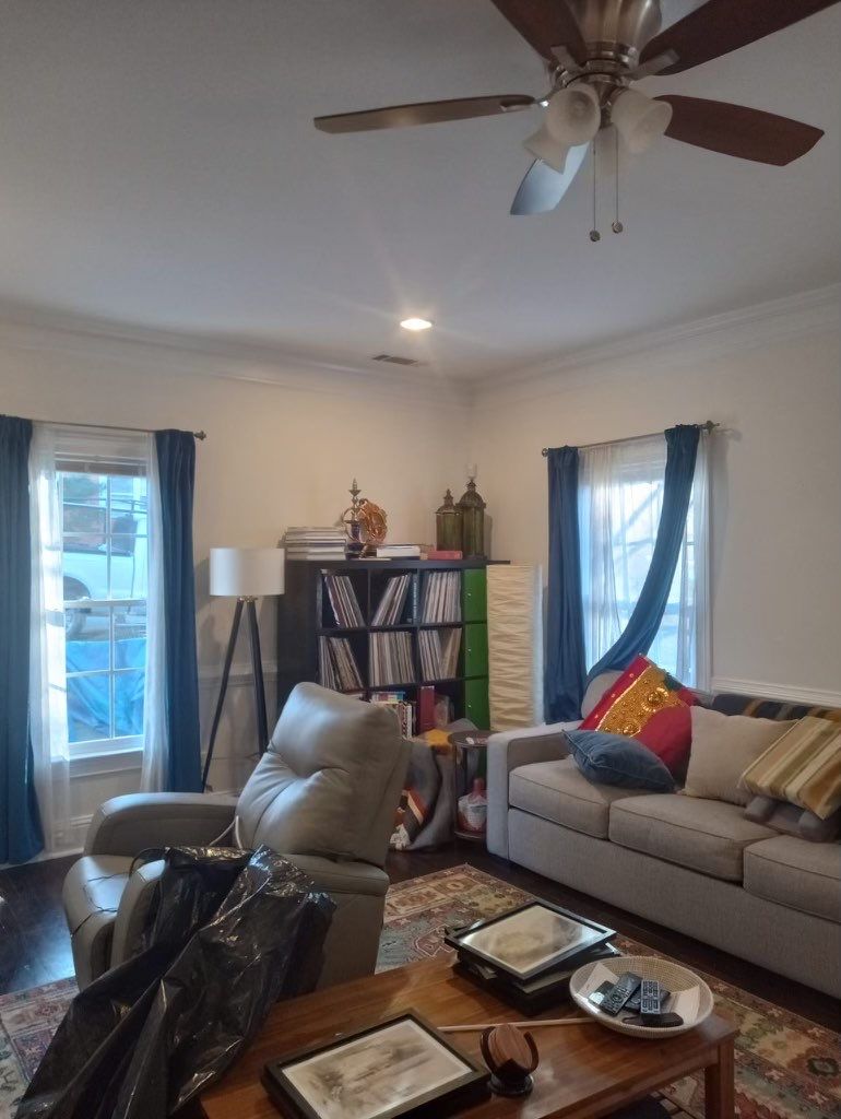 Water Damage Repair due to roof leak by Baxter Professional LLC