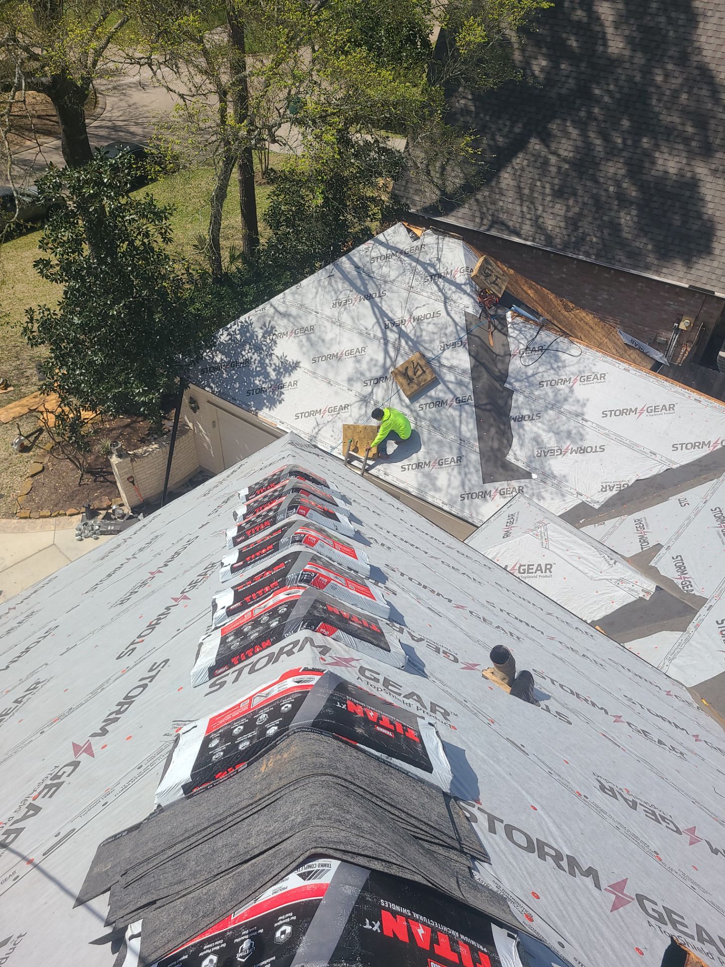 Roof Replacement Spring by Roof Repair Company