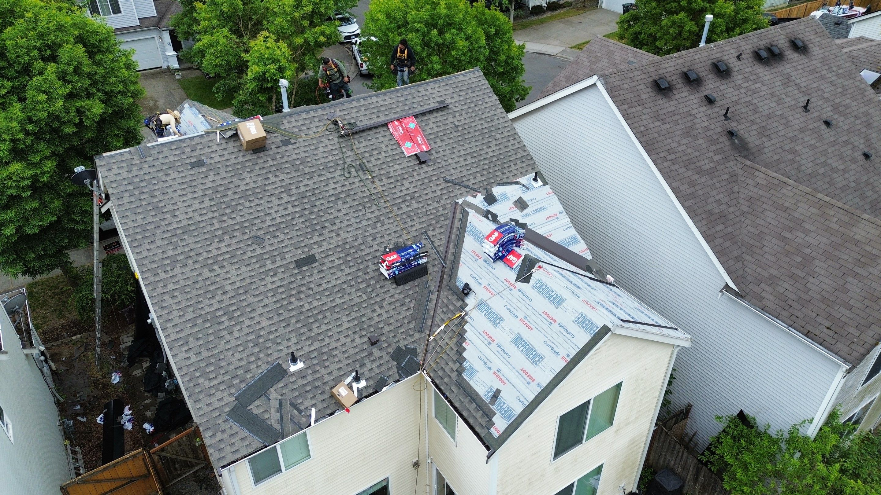 GAF Timberline HDZ, Barkwood  by Proline Roofing & Restoration LLC