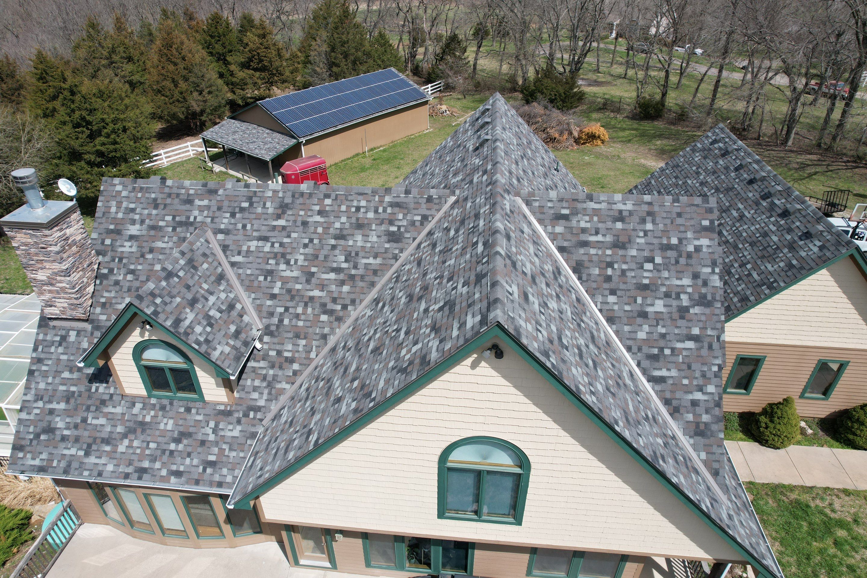 Project in Eudora by HT Roofing & Construction, INC