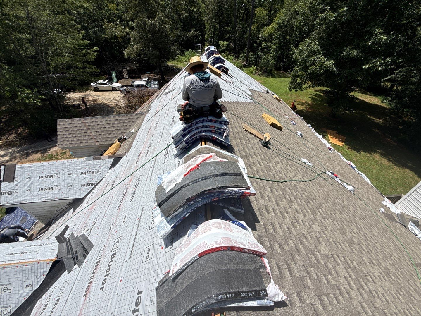 Roger Bush by United Contracting and Roofing