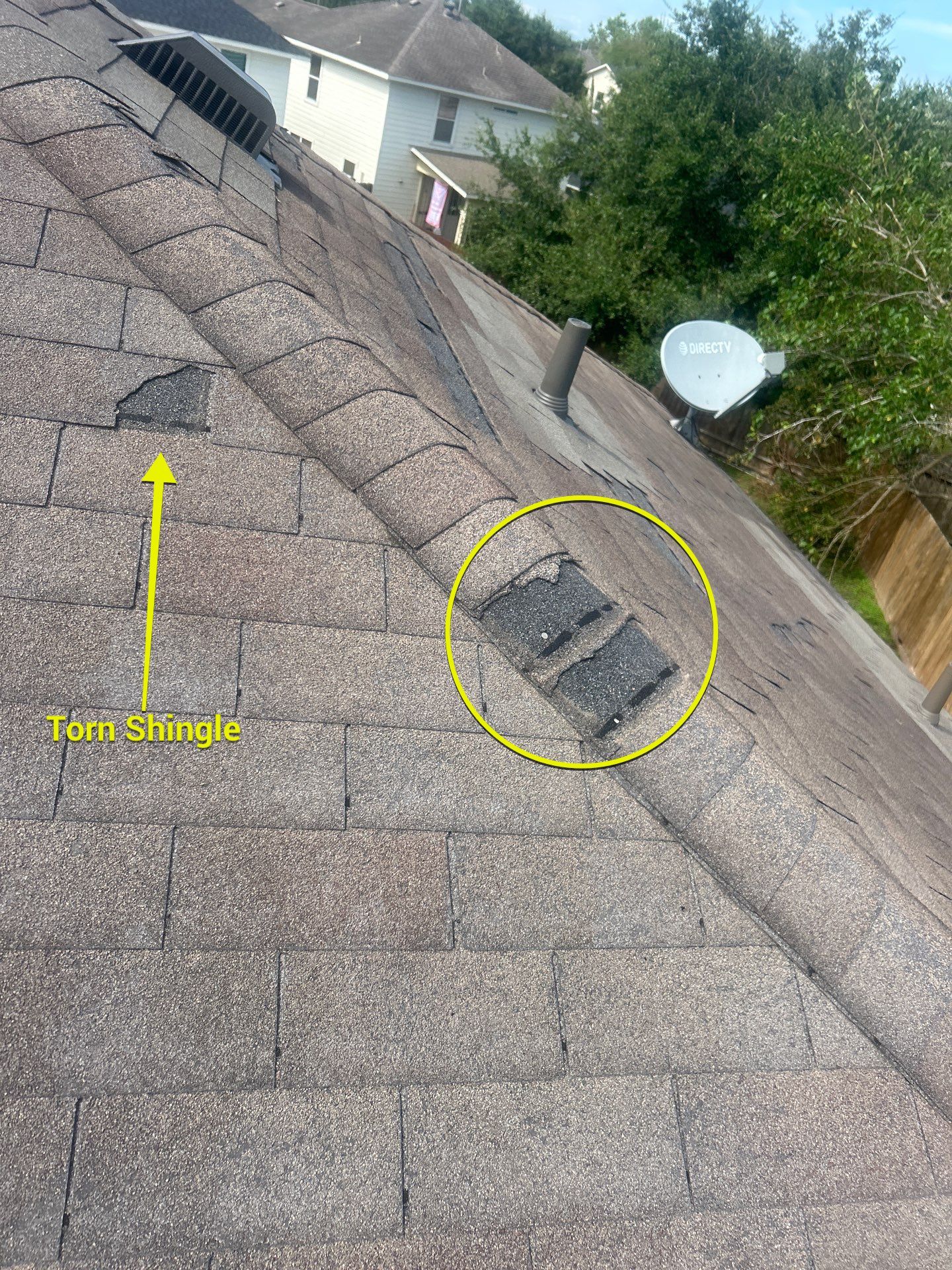 Residential Roofing Repair using Owen's Corning Duration (Lifetime) Shingles by Roof Repair Company