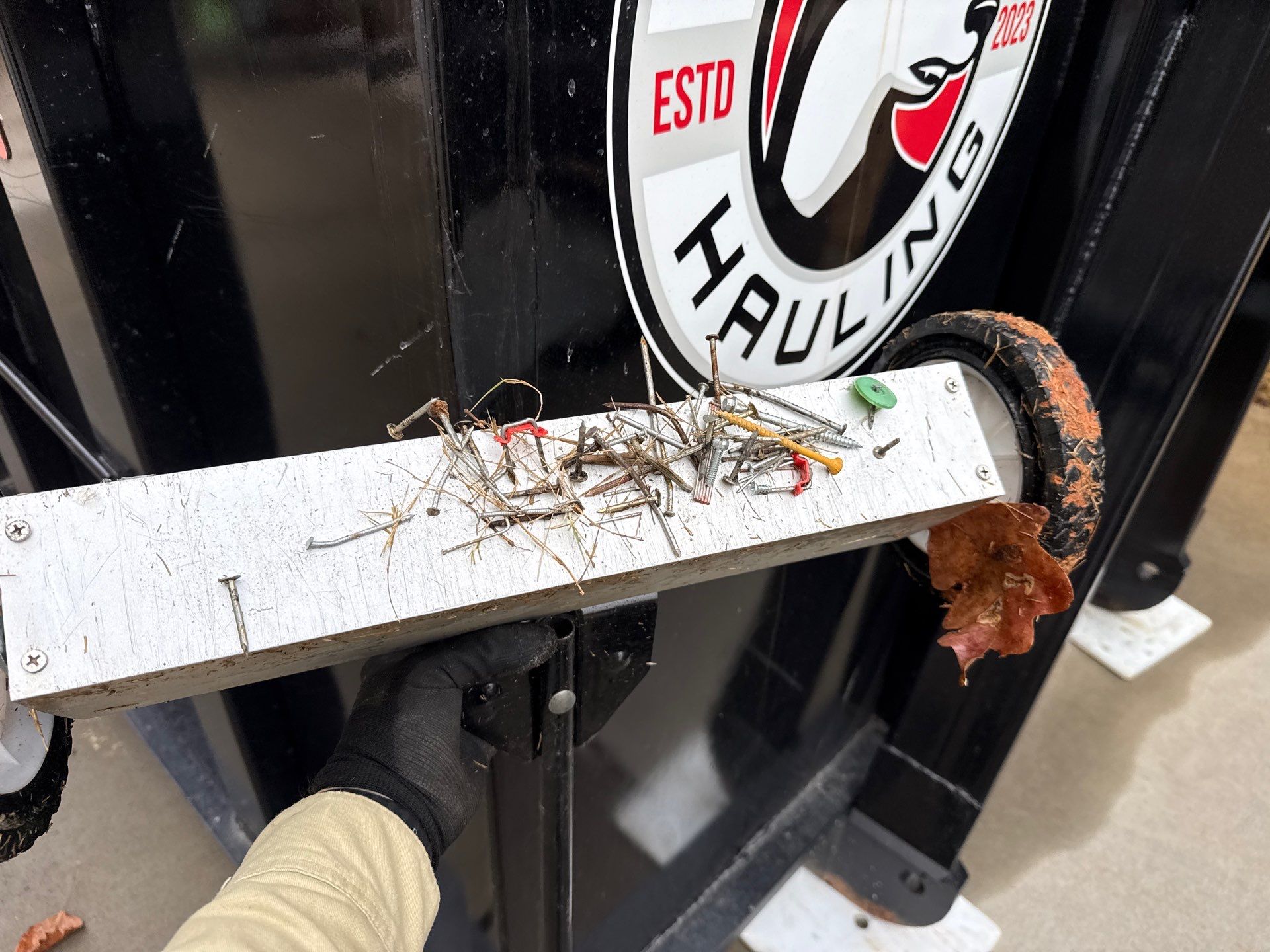 Project in Weddington by Badger Hauling