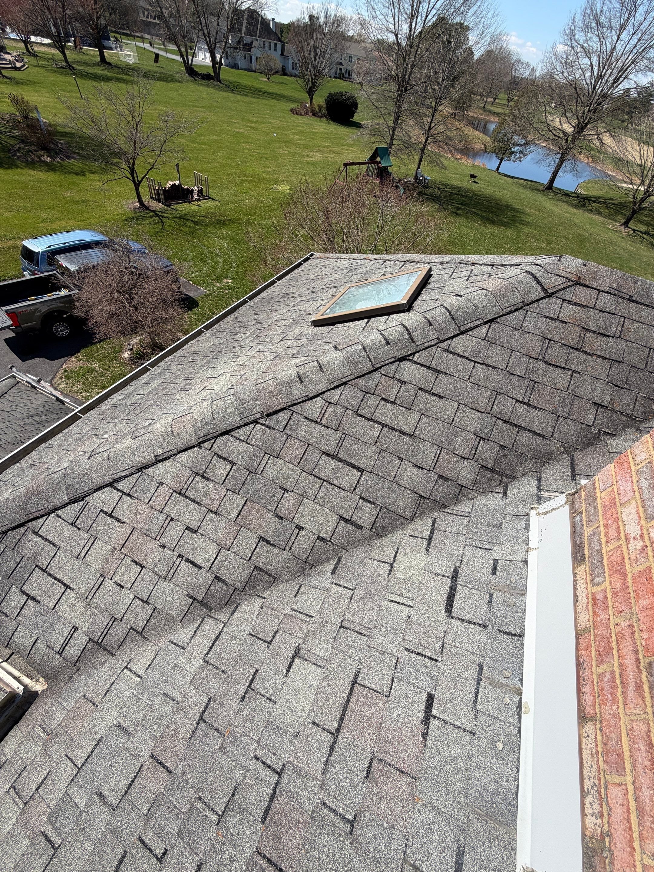Full Roof Replacement and Skylight Installation in Camden Wyoming by First Chesapeake Roofing