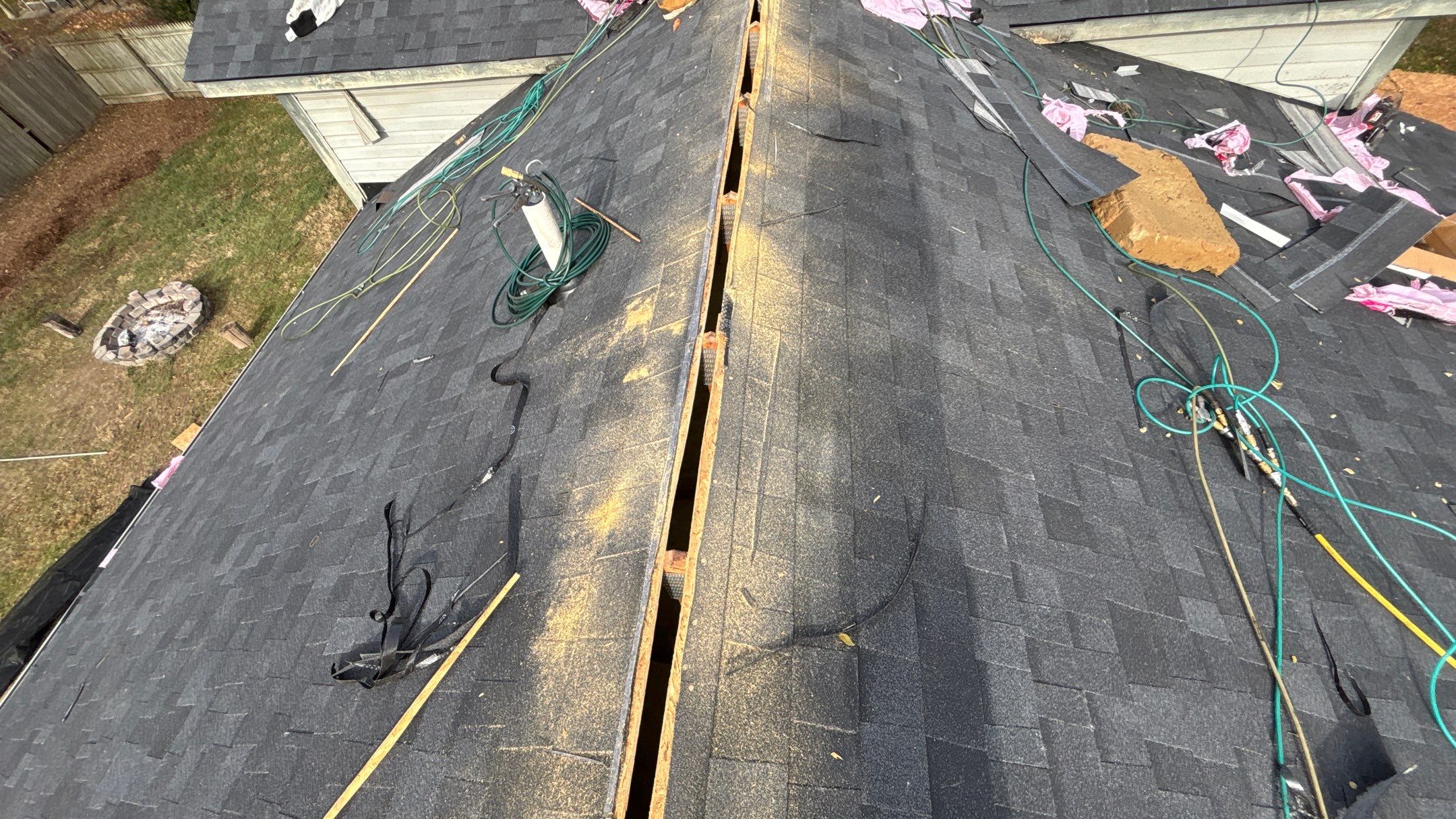 Roof Replacement using Owens Corning Onyx Black by 180 Contractors