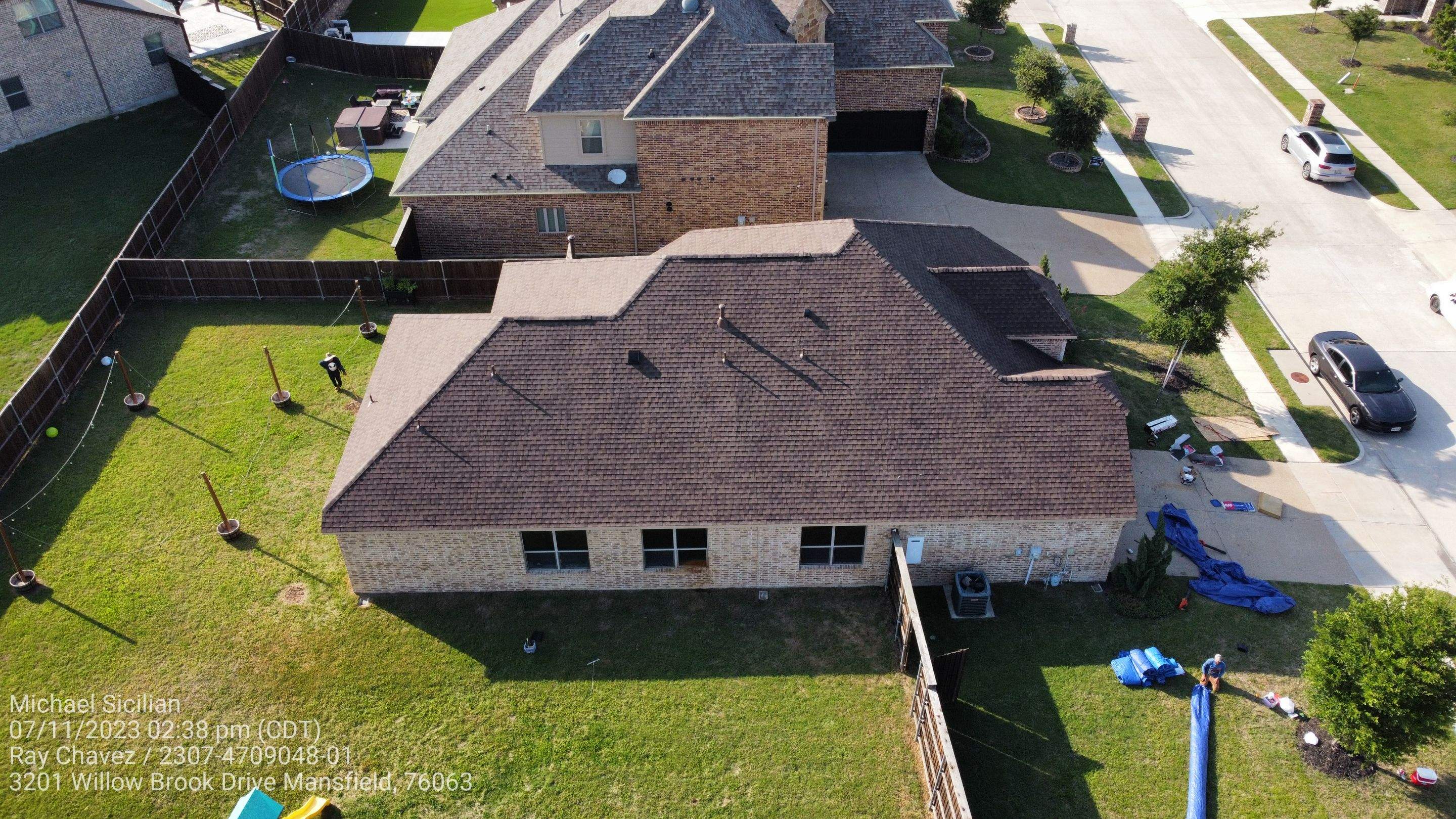 Project in Mansfield by Zeus Exteriors