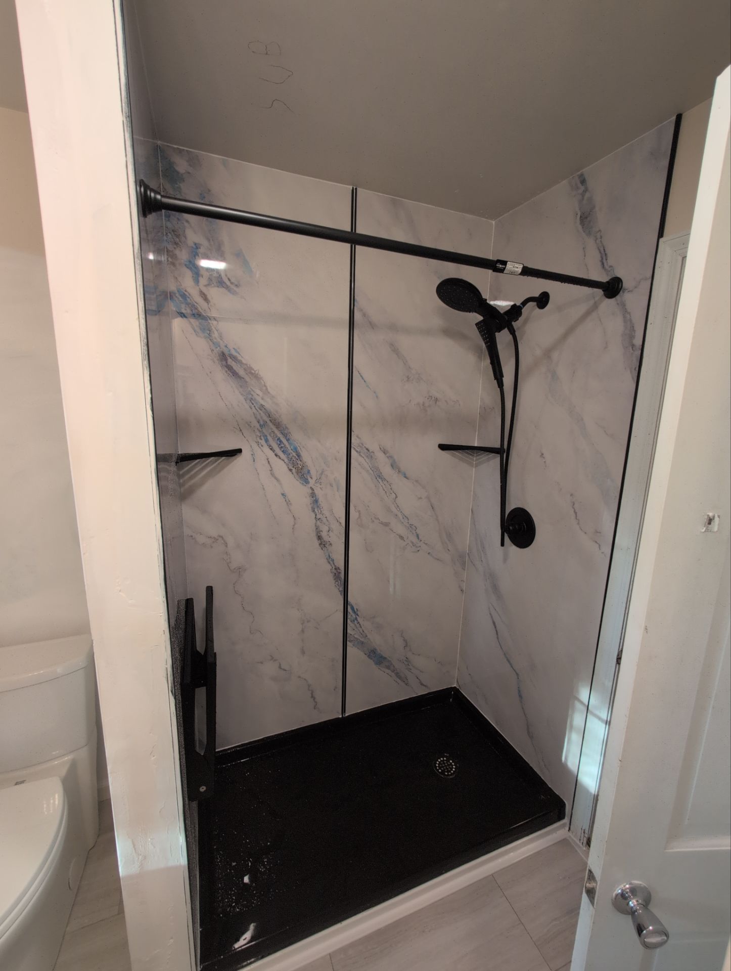 Complete Two-Bathroom Renovation in Wilmington by Gc Makeovers