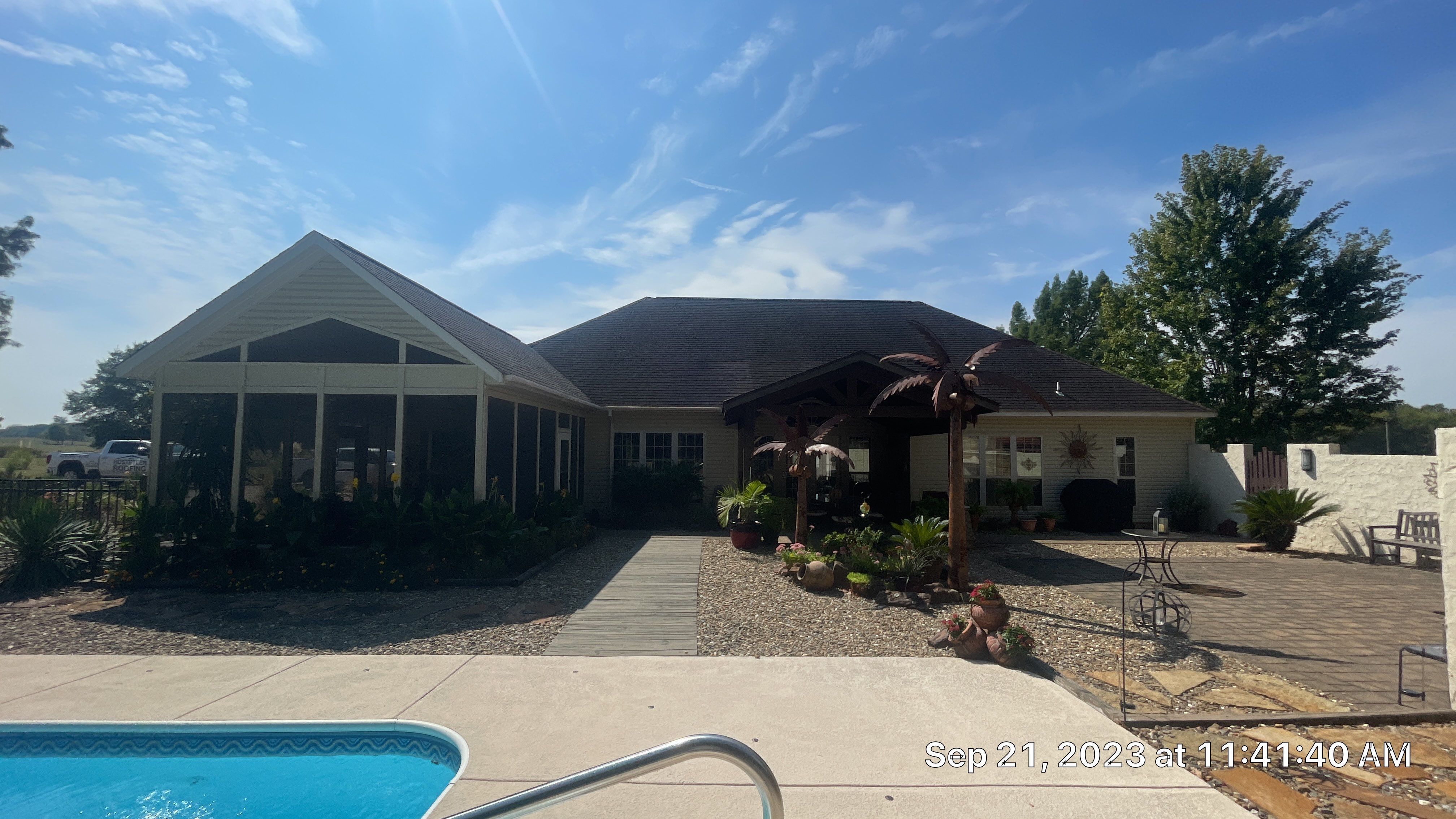 Residential Roofing Repair using Malarkey Vista: Weathered Wood  by Hostetler Roofing