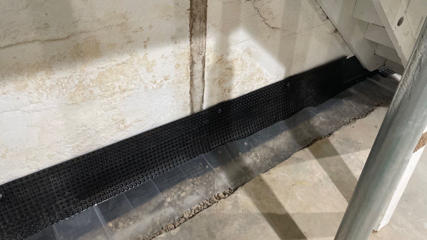Interior Drain Tile & Wall Drainage in Northeast Minneapolis by Waterproofing Northeast