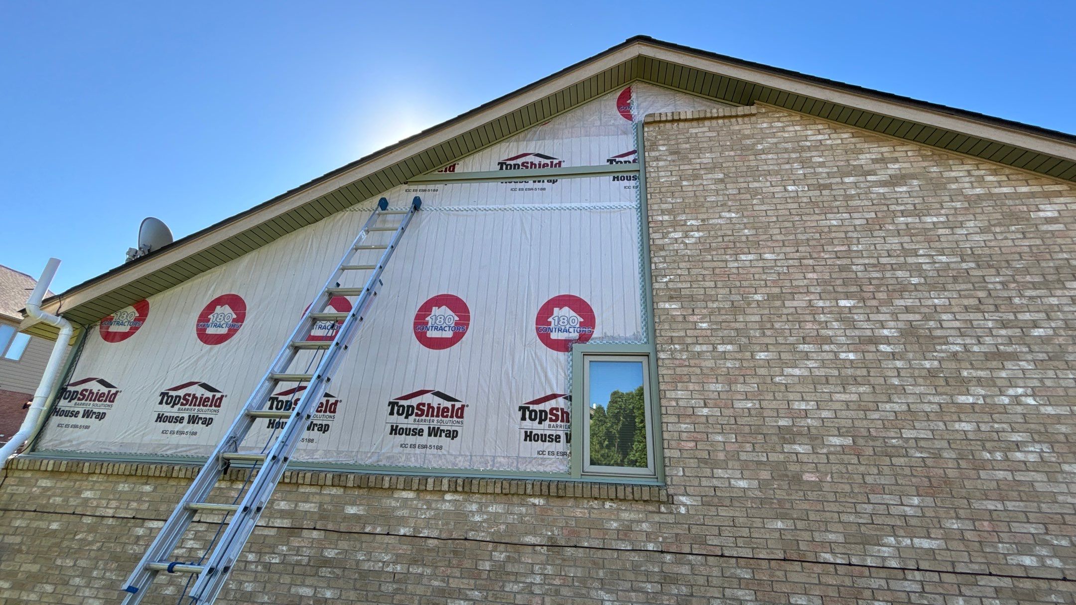 Siding Replacement using Alside 7" B&B by 180 Contractors