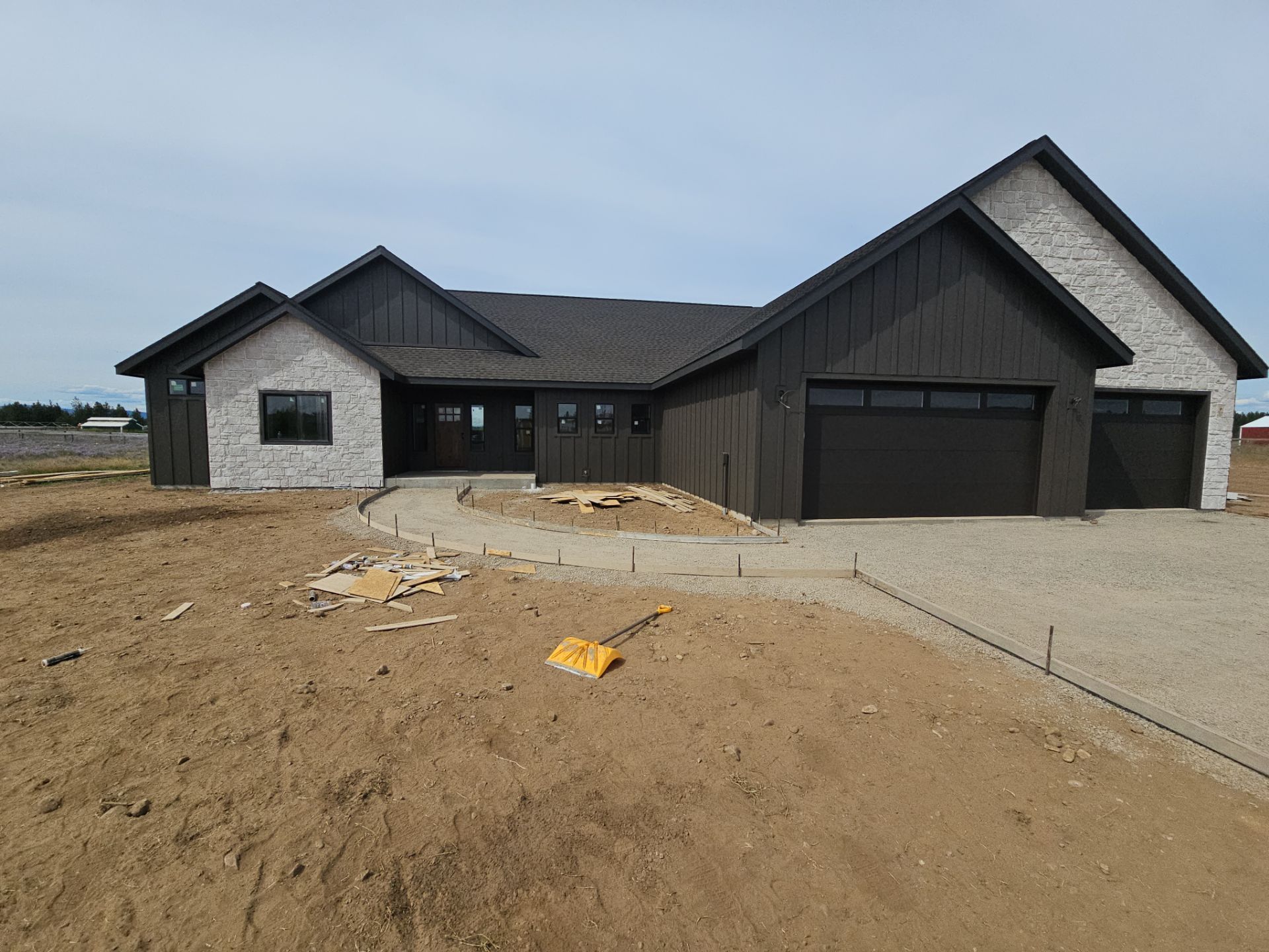 Custom Home In Athol Idaho by Coeur D Alene Painting Group