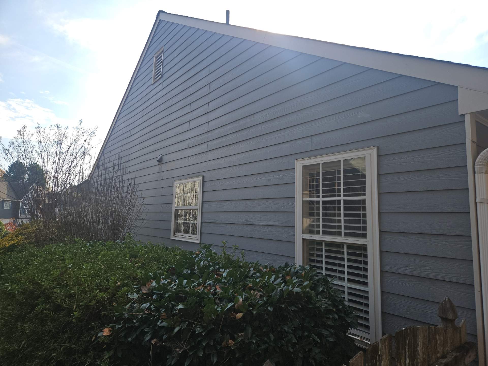 Rotten Wood Replacement using Hardie Trim by Nelson Exteriors 