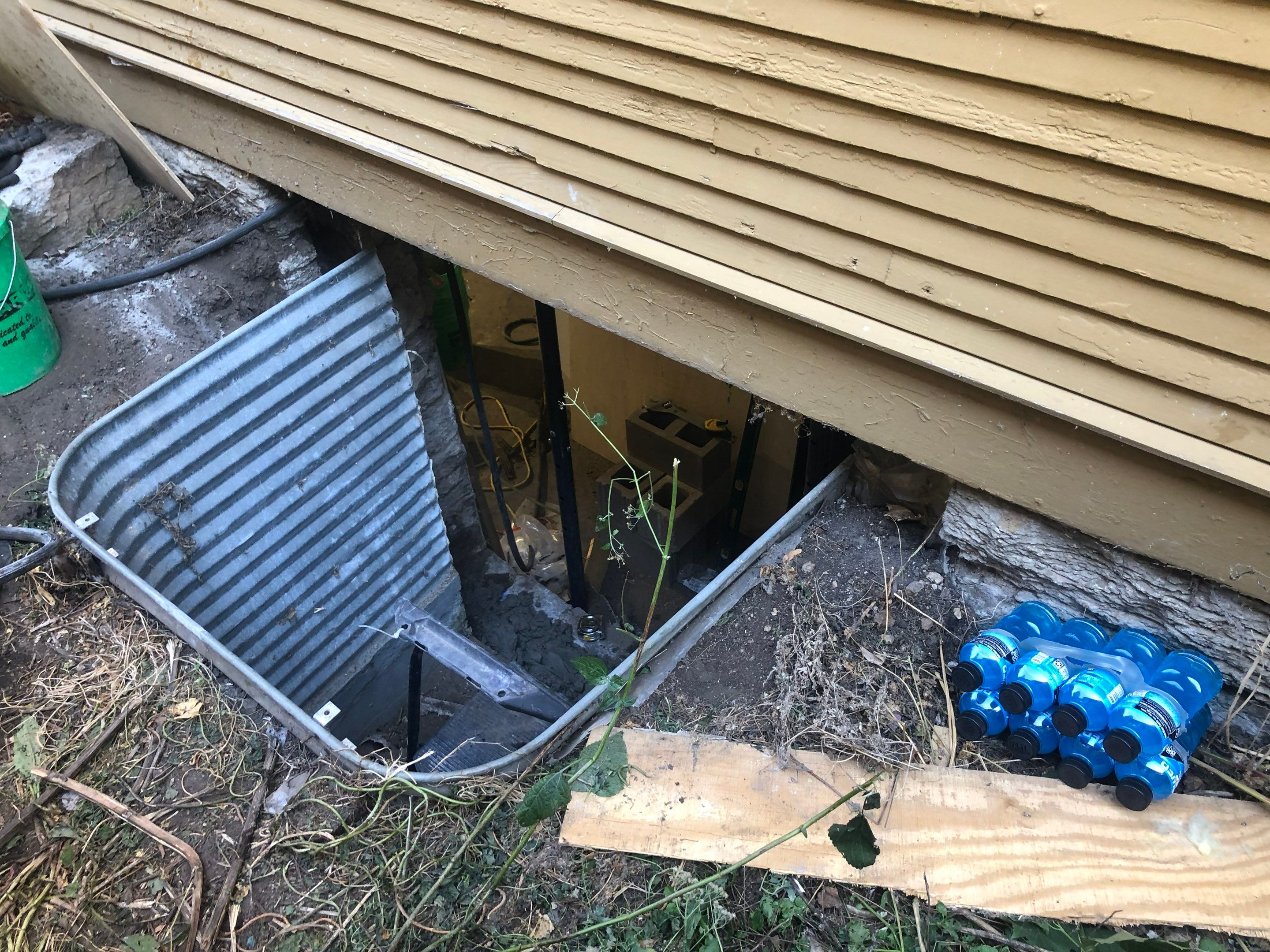 Building a new wall in NE!! by Waterproofing Northeast