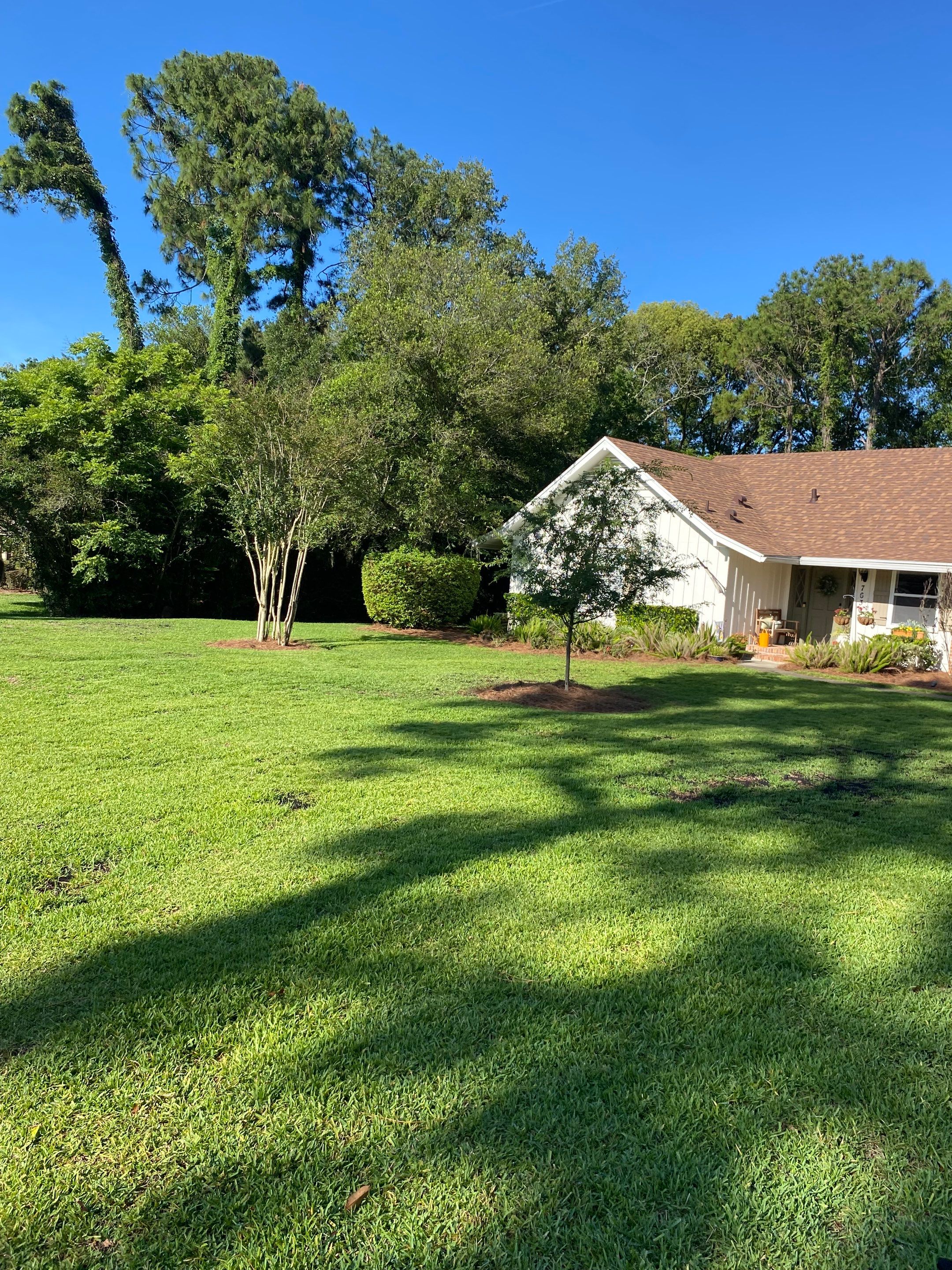 Deerwood Resident | Pine Straw & Topsoil Install by ProGreen Services
