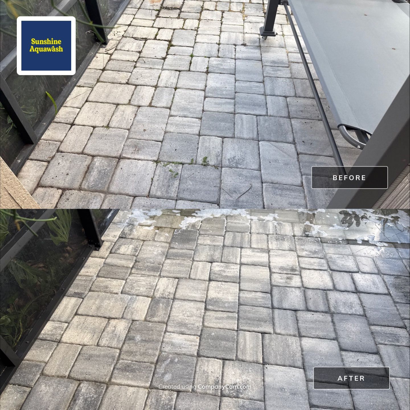 Lanai Paver & Screen Enclosure Cleaning | Artisan Lakes, Palmetto FL by Sunshine AquaWash