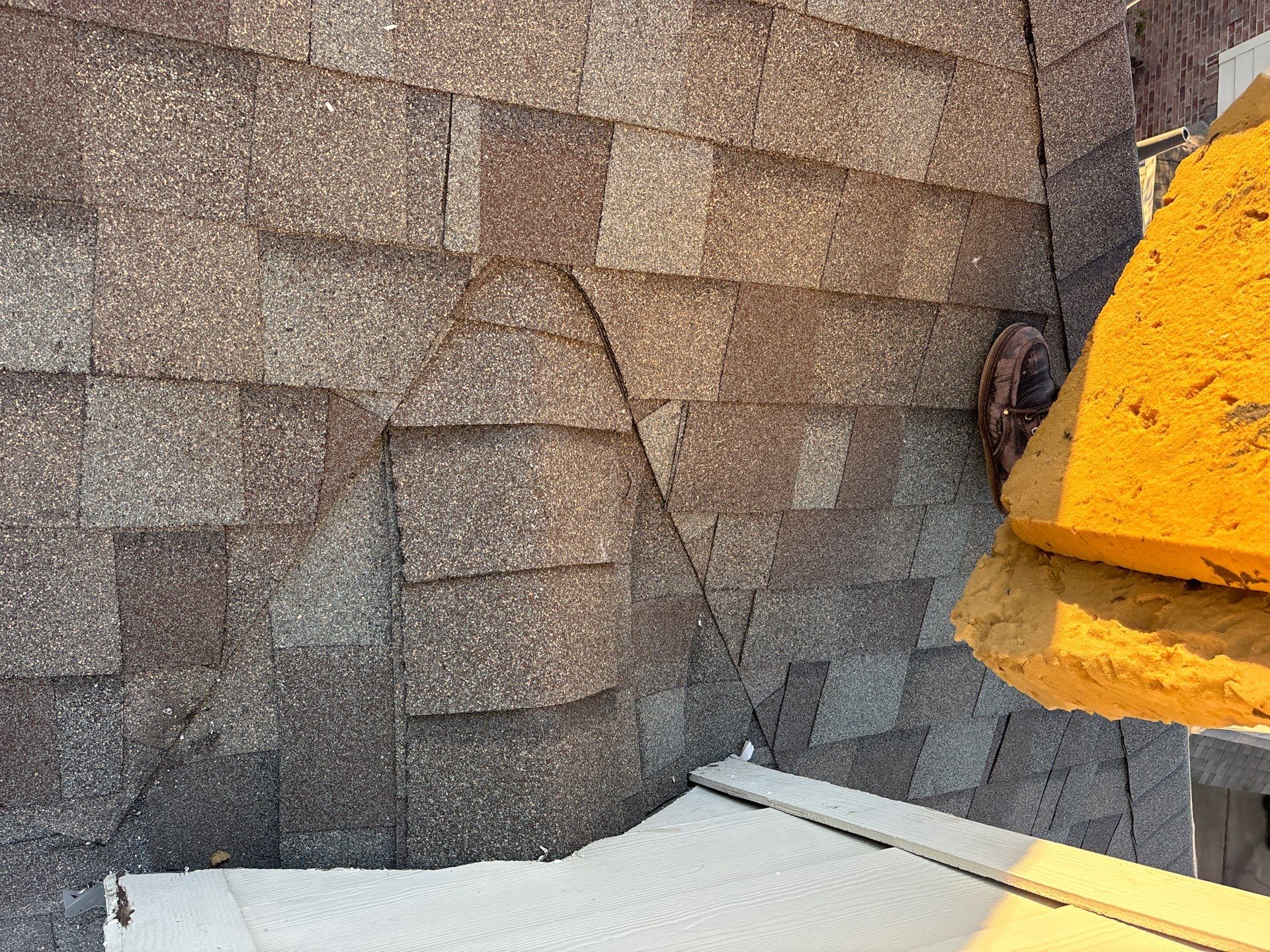 Residential Roofing Installation using Owen's Corning Duration (Lifetime) Shingles by Roof Repair Company