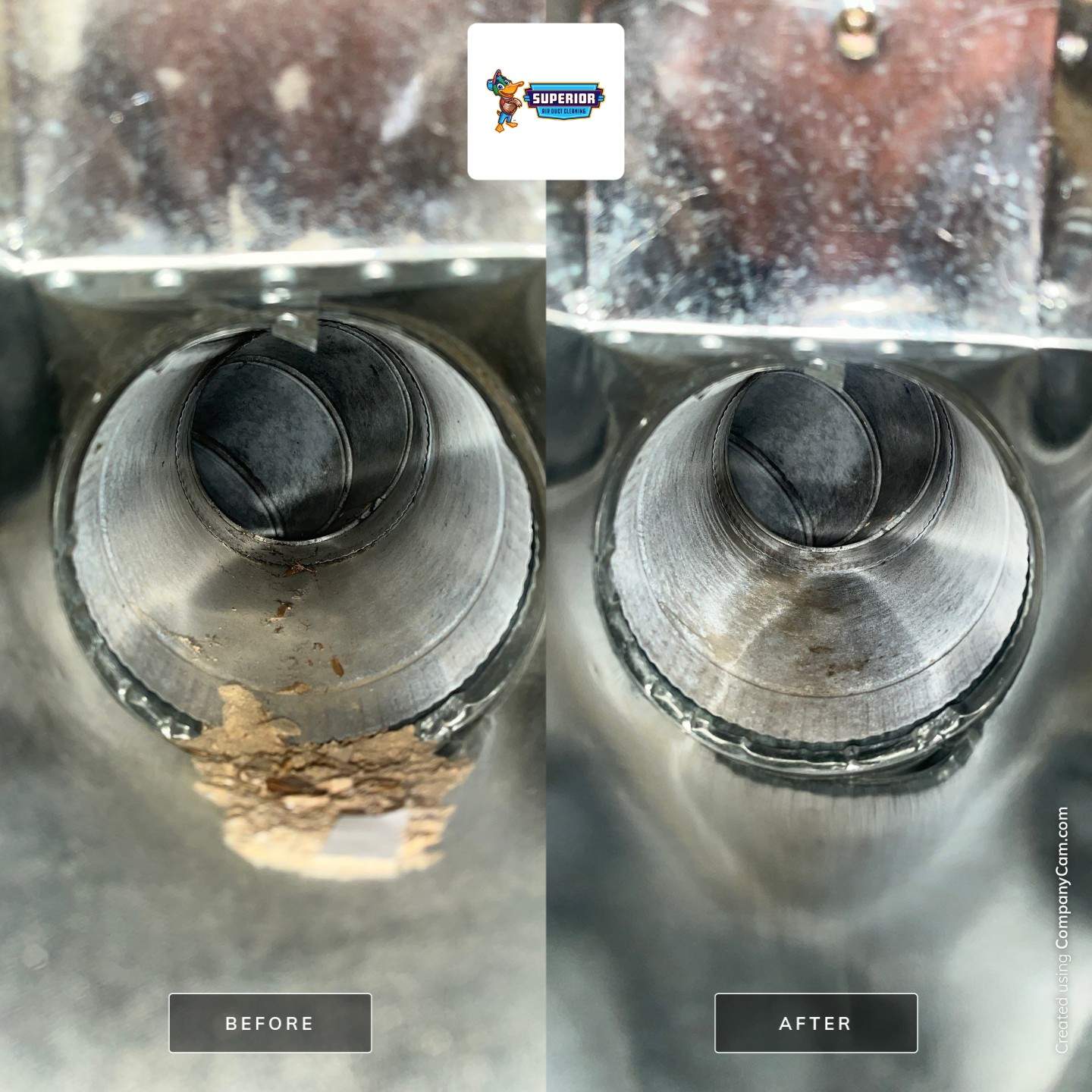Air Duct Cleaning With a Vacuum Truck in Ellwood City, PA by Superior Air Duct Cleaning