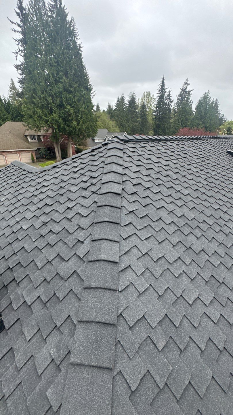 Residential Roofing Installation using GAF UHDZ Shingles by Roofing Formula LLC