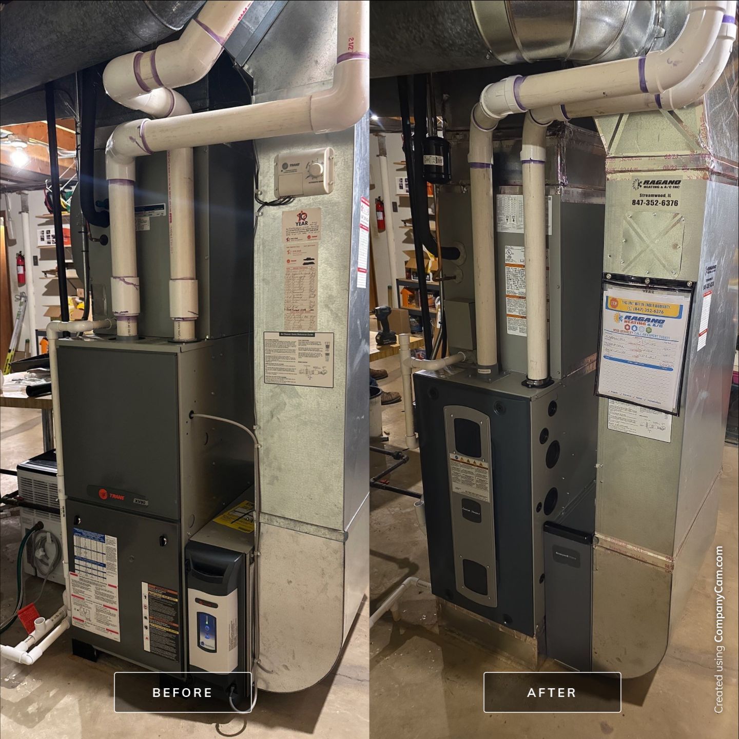 American Standard Dual-Fuel 3 Ton Heat Pump by Ragano Heating & Air Conditioning Inc