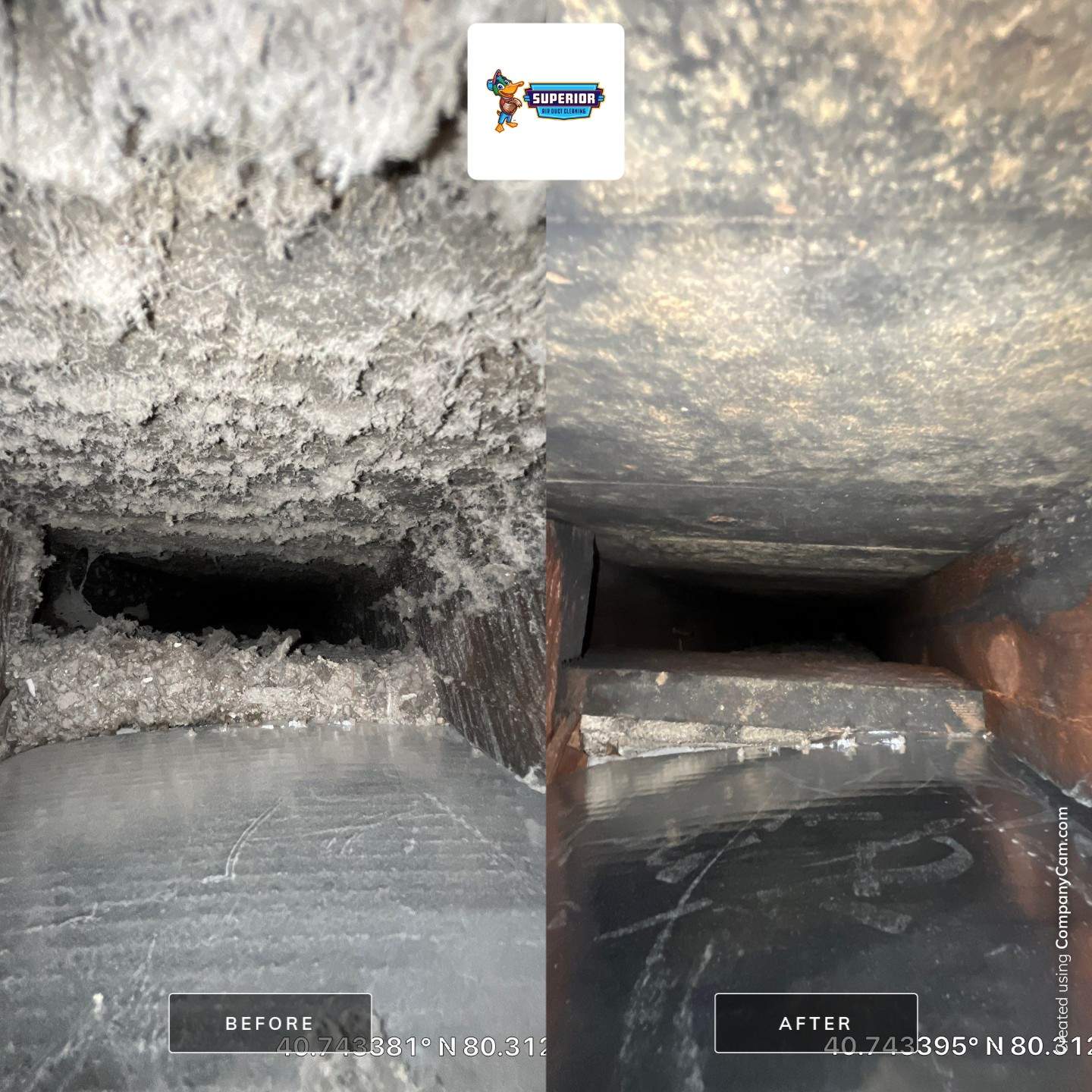 Air Duct Cleaning With a Vacuum Truck in New Brighton, PA by Superior Air Duct Cleaning