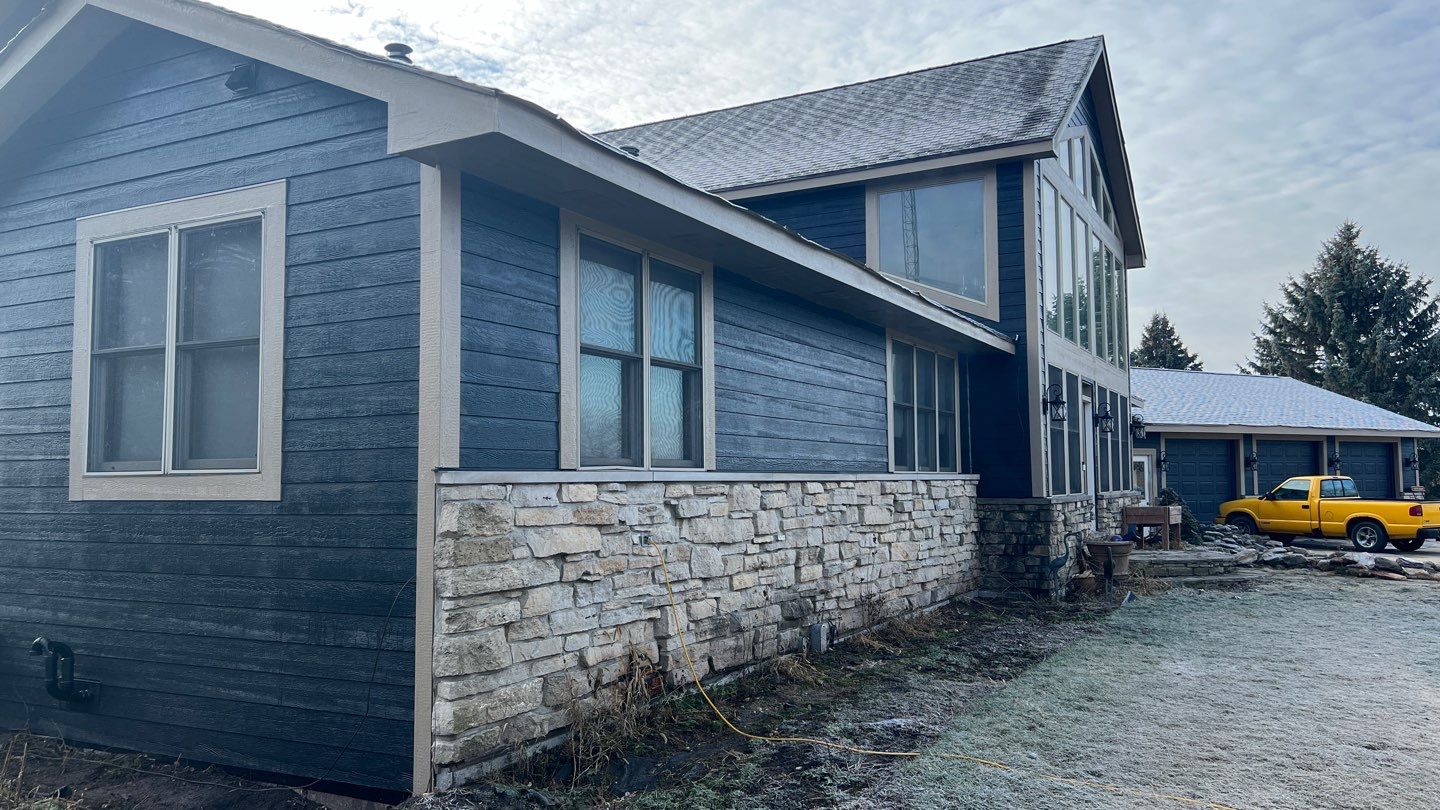 Siding Installation using LP Smart Siding by Stendahl Services