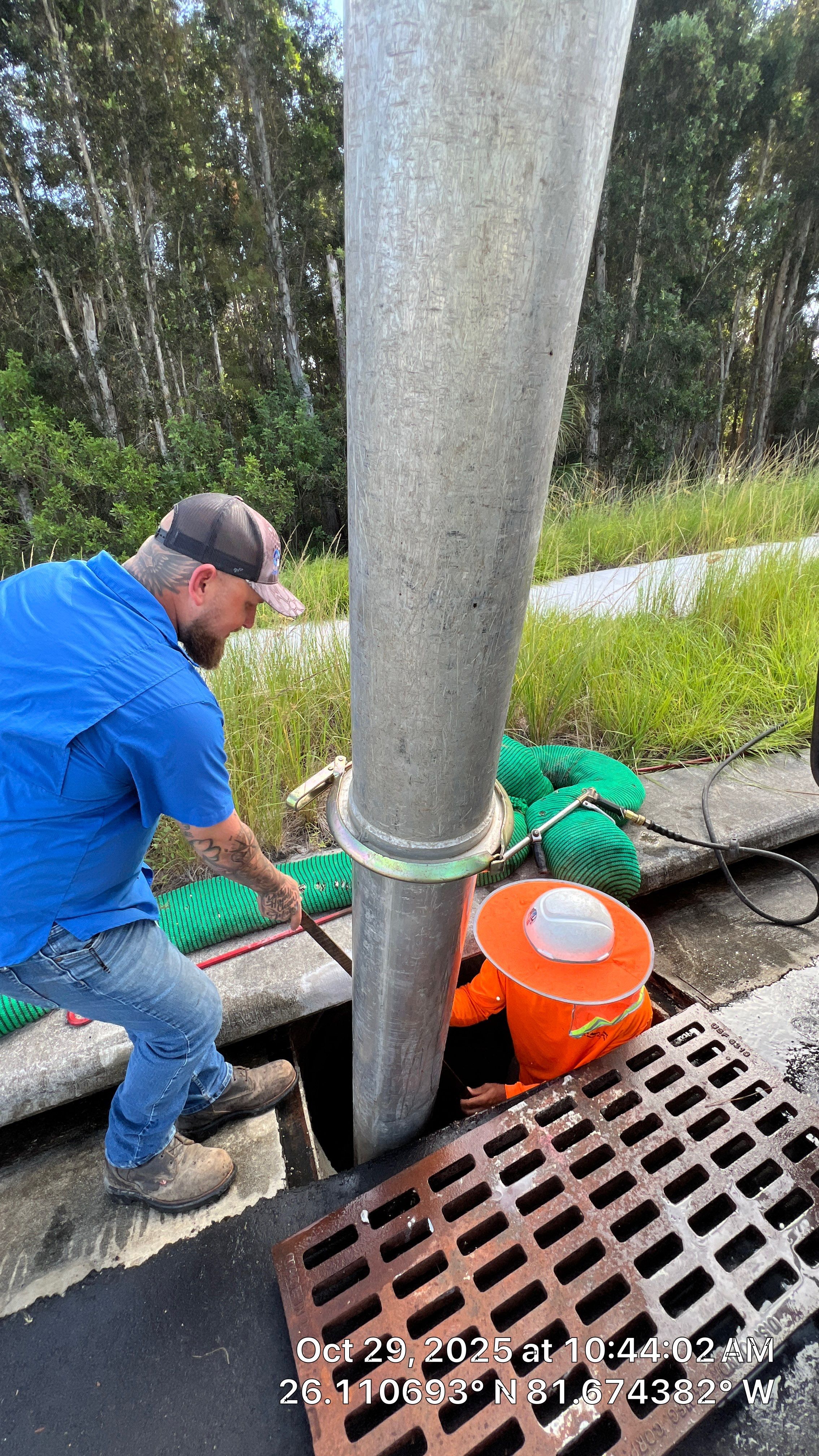 New Construction Road off Rattlesnake in Naples by Don Mar, Inc. Storm Water Solutions