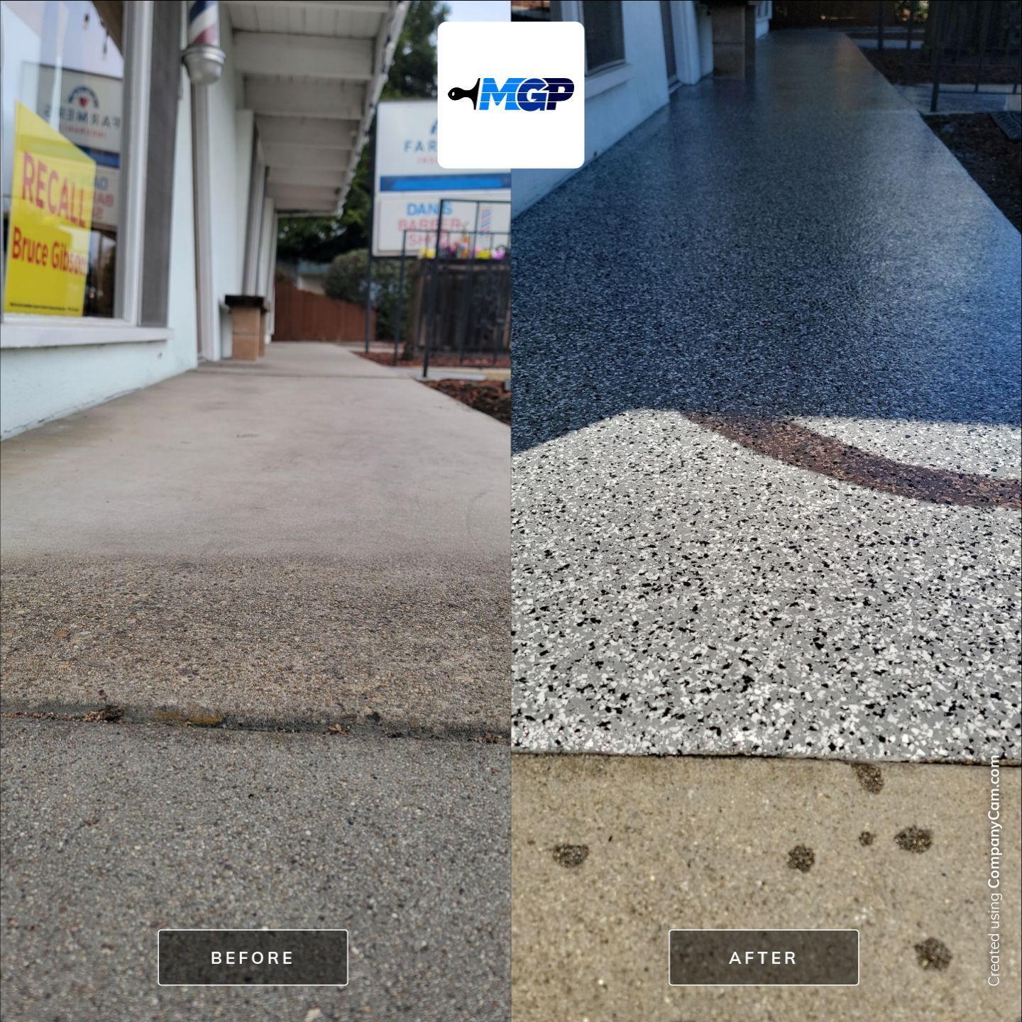 Before and afters by MGP Coatings