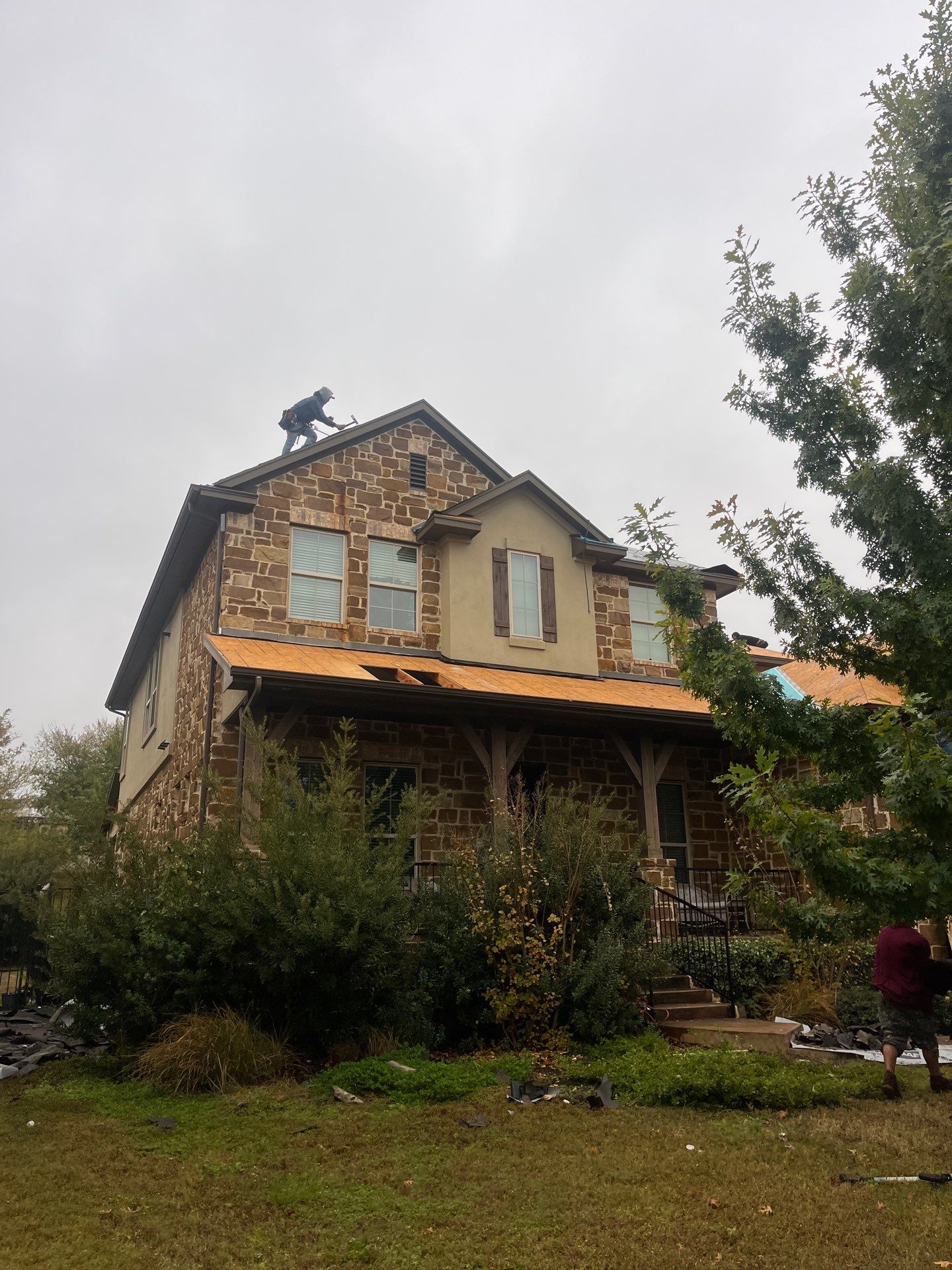 Residential Roof Replacement using GAF Stormguard Ice & Water Shield by Elite Roofing LLC