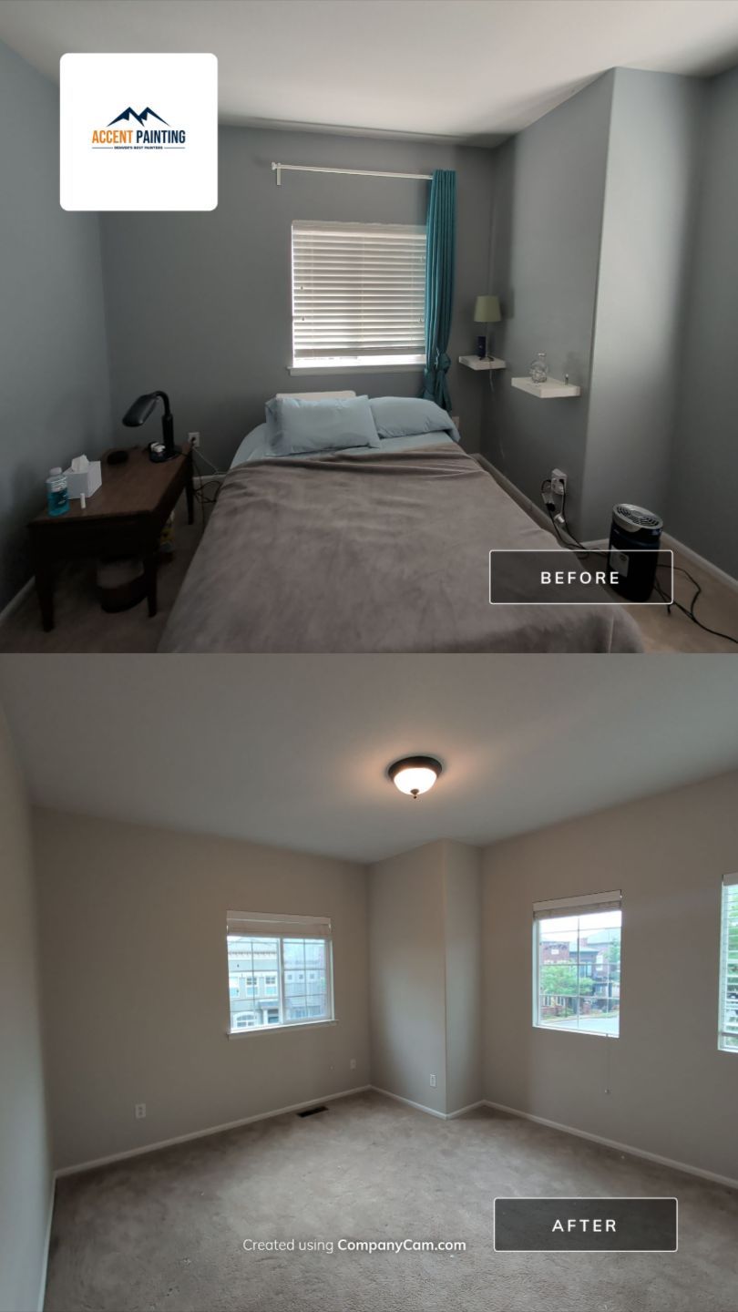 Interior Repaint in Highlands Ranch by Accent Painting