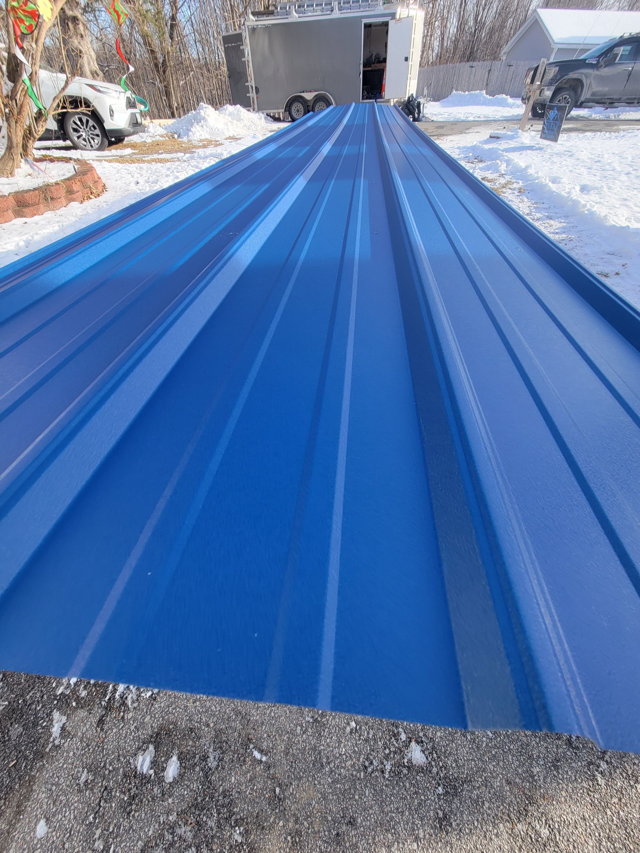 New Metal Roof using All Thats Metal 29g Currigated  by The B.A.R. Roofing