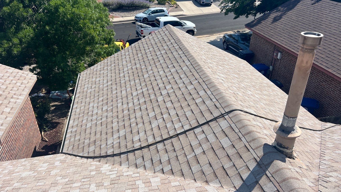 Desert Tan Shingles by Reimagine Roofing