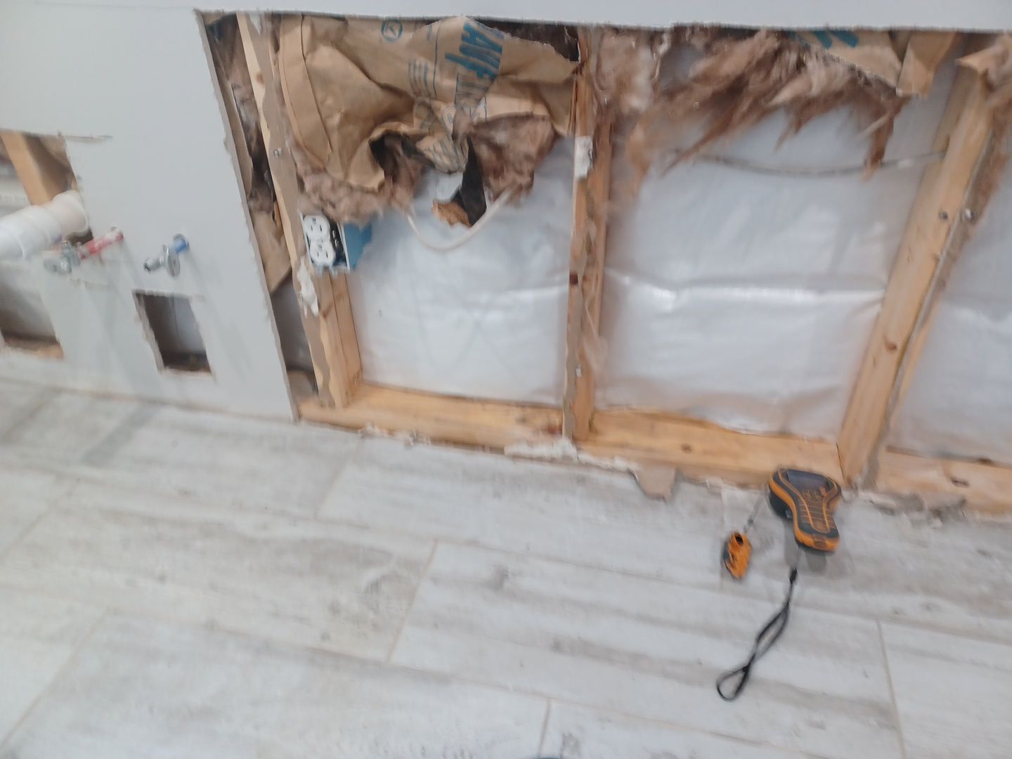 Project in West Bloomfield by EzDry Water Mitigation & Property Restoration