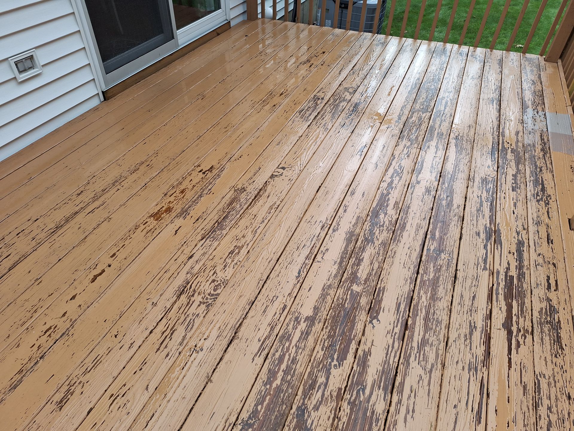 Deck Pressure Washing and Staining in Norton Shores Michigan! by Gordon Painting