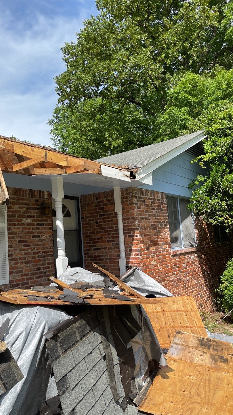 Emergency Tree Damage Restoration & Full Roof Replacement | Metro Atlanta, GA by Mosaic Roofing Company